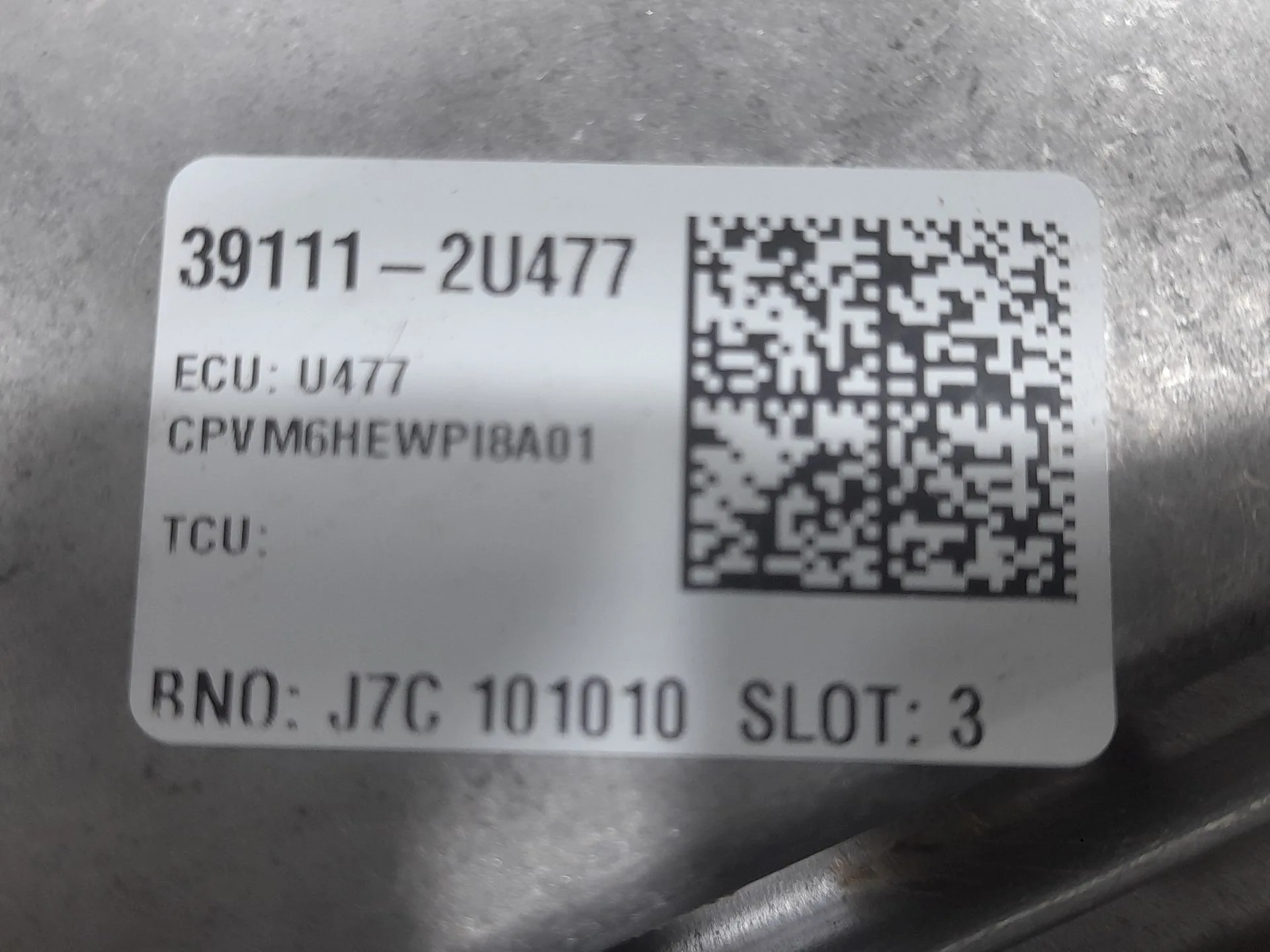 Centralita Motor Uce para Kia Xceed (Cd)