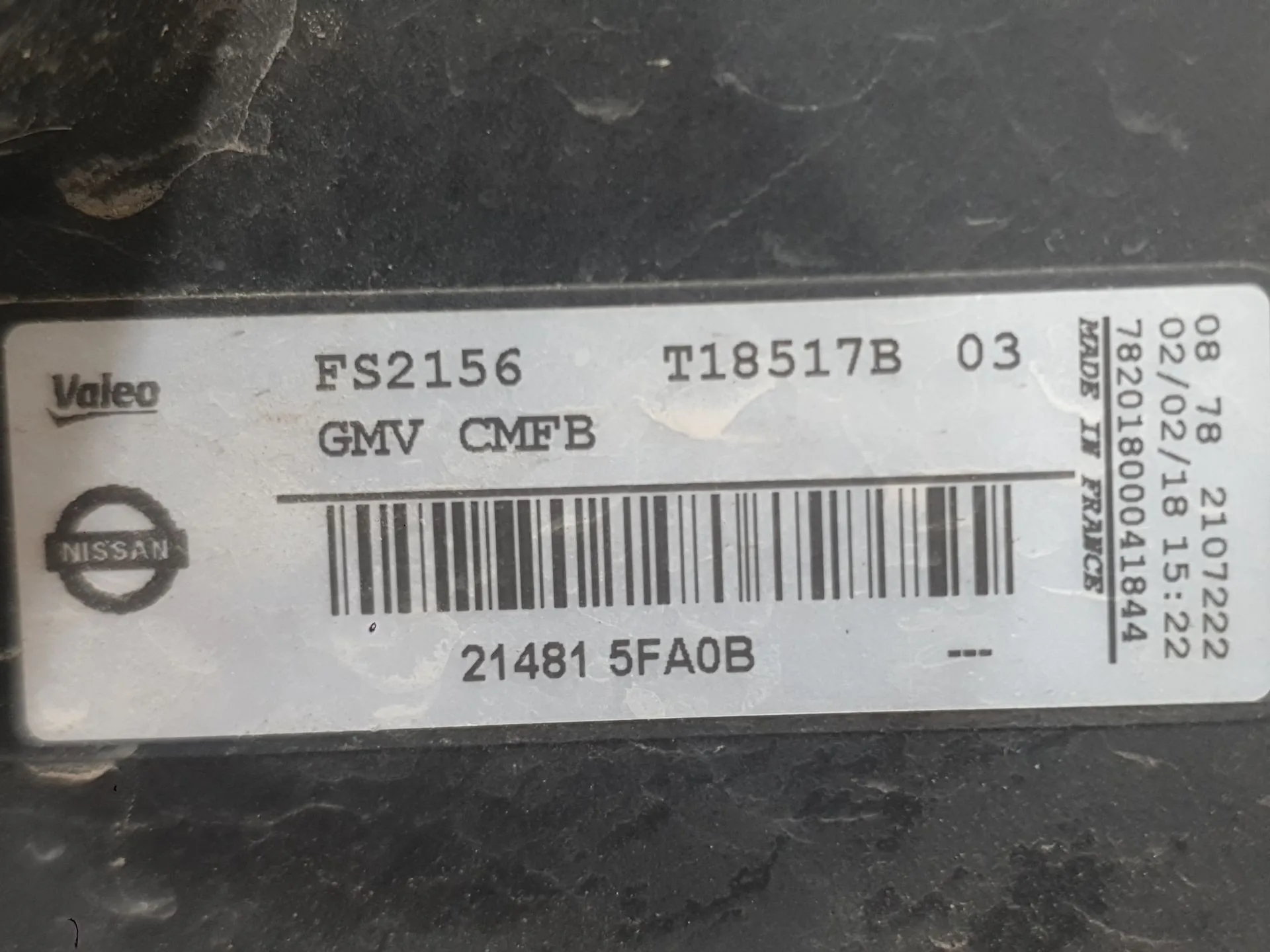 Electroventilador para Nissan Micra V (K14)