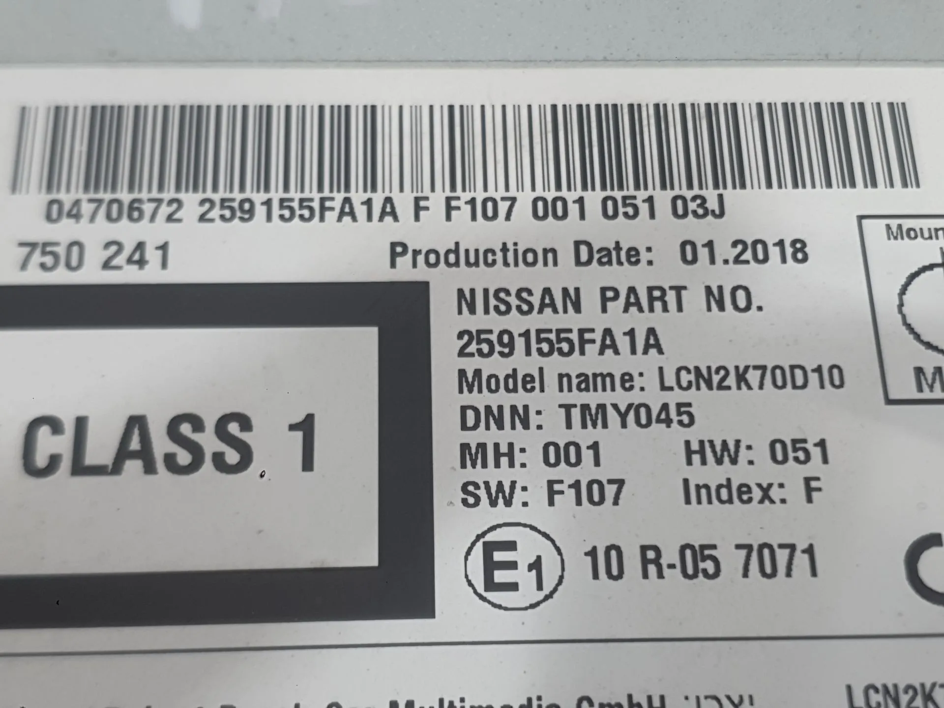 Sistema Navegacion Gps para Nissan Micra V (K14)