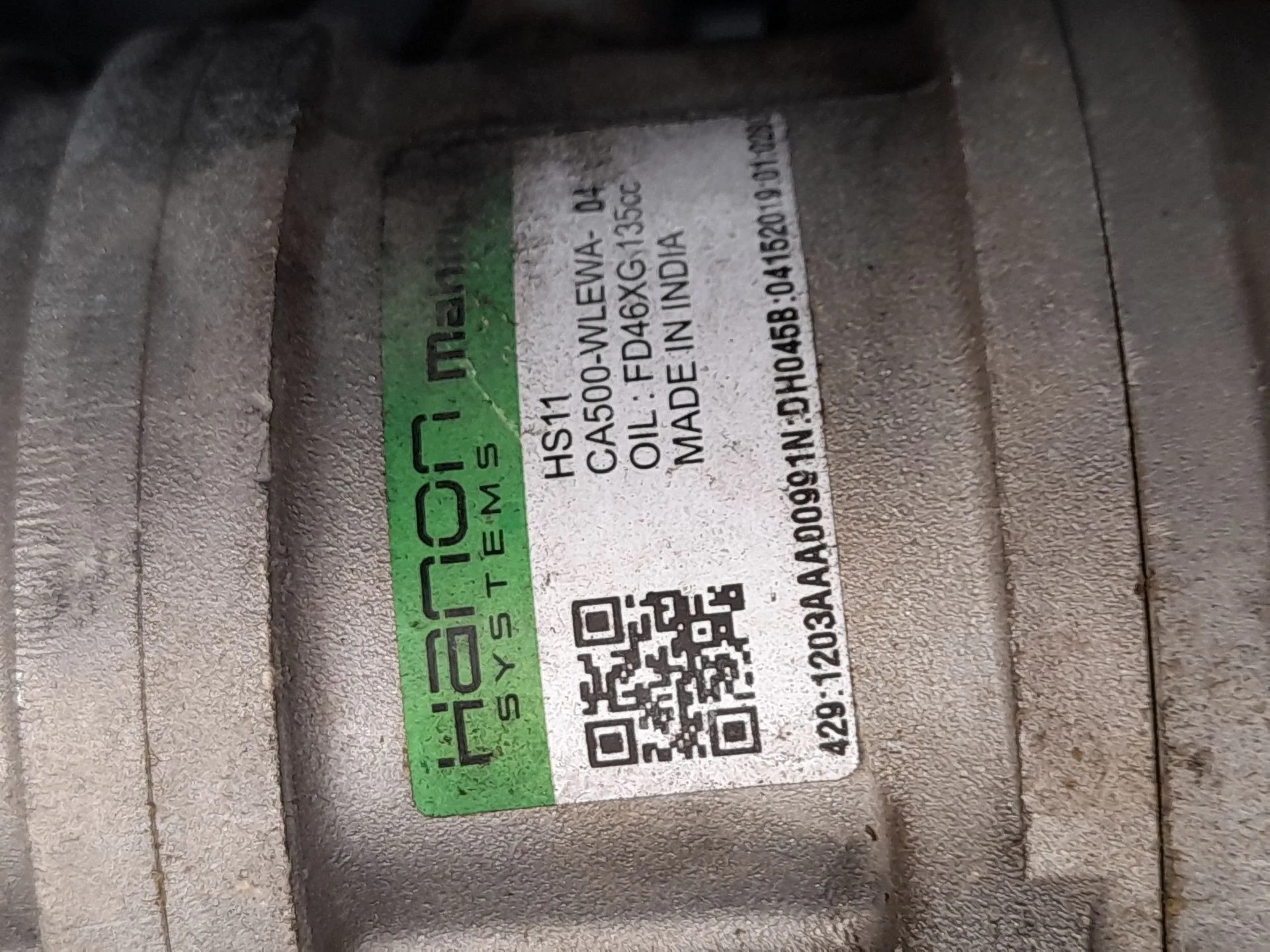 Compresor Aire Acondicionado para Mahindra Kuv 100 Nxt