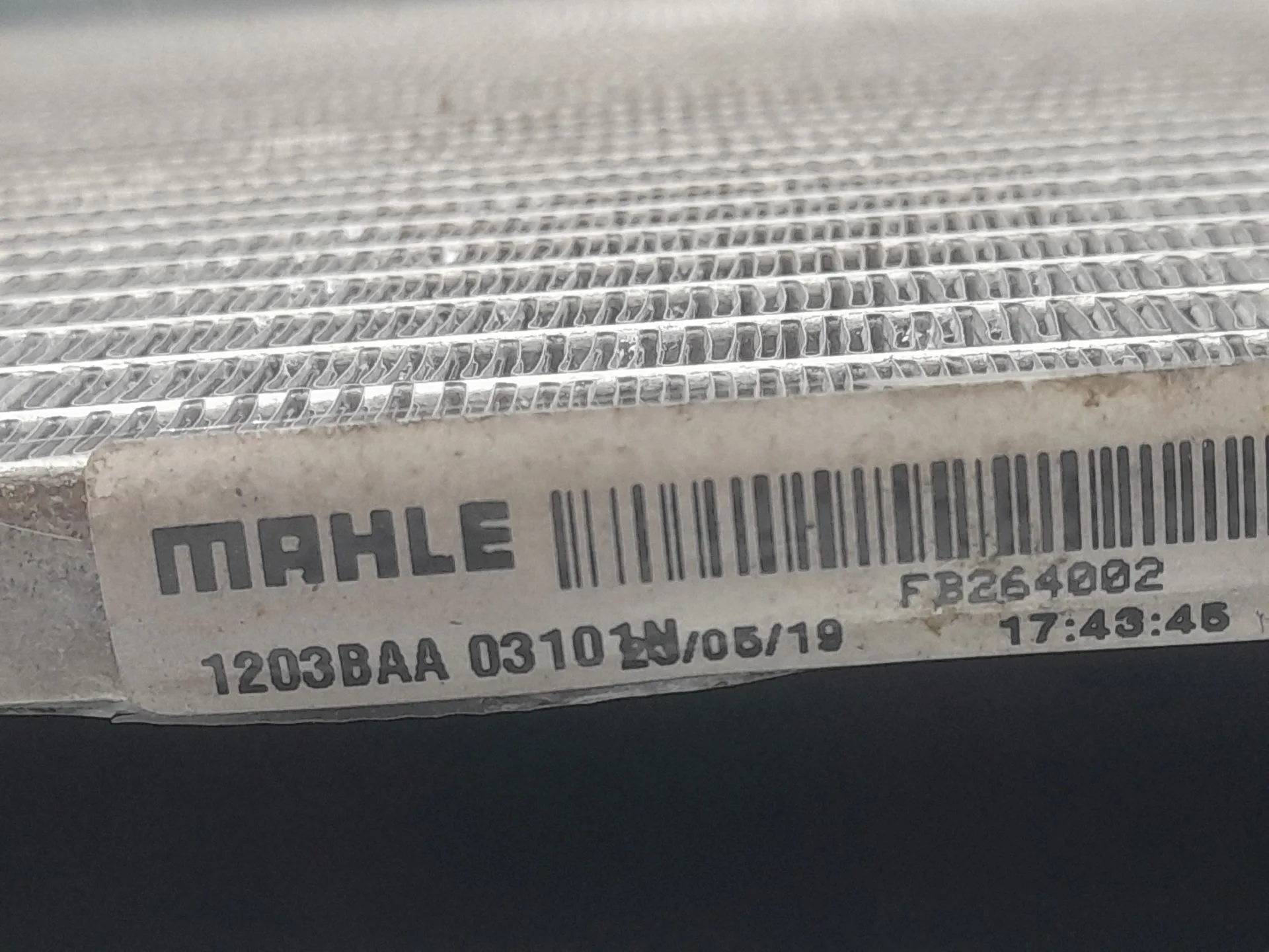 Condensador / Radiador Aire Acondicionado para Mahindra Kuv 100 Nxt