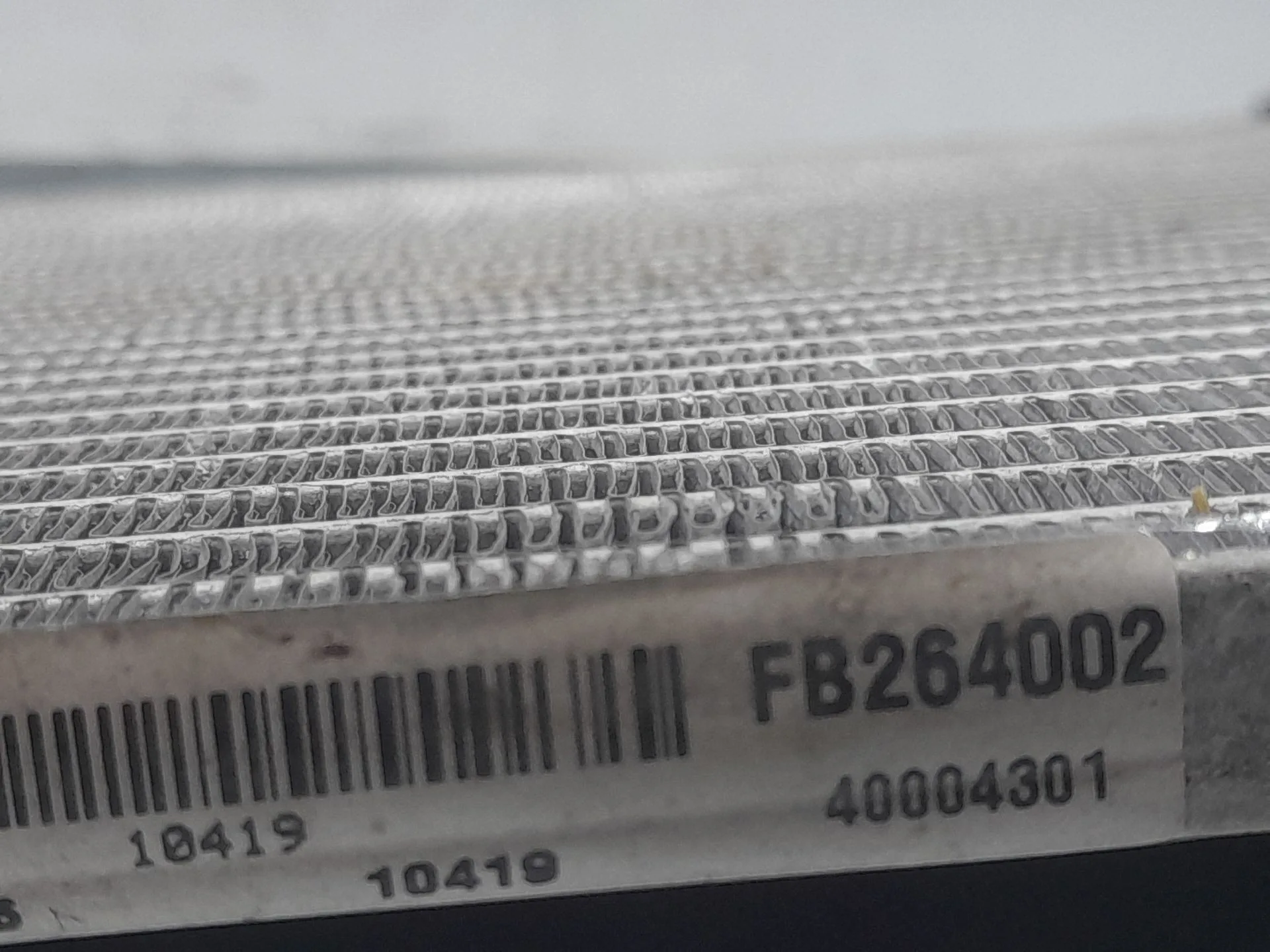 Condensador / Radiador Aire Acondicionado para Mahindra Kuv 100 Nxt