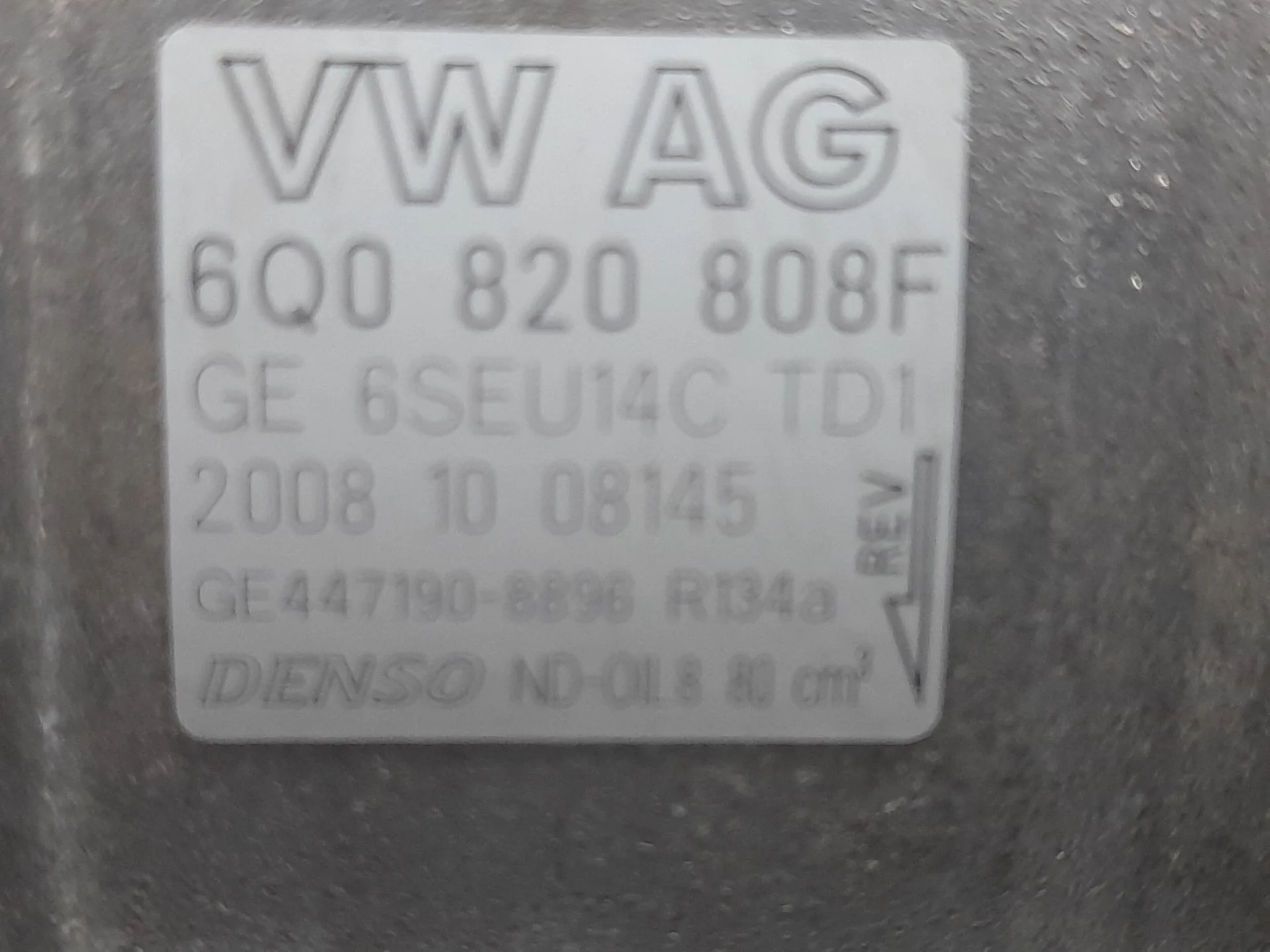 Compresor Aire Acondicionado para Volkswagen Polo Iv (9N_, 9A_)