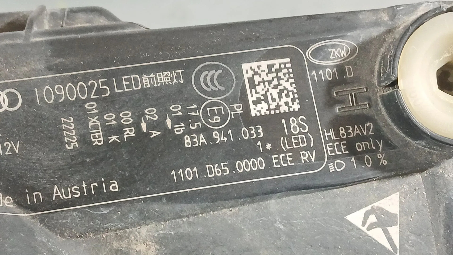 Faro Izquierdo para Audi Q3 Sportback (F3N)