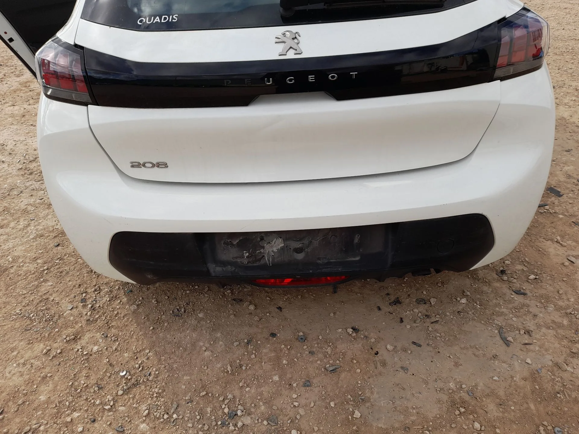 Paragolpes Trasero para Peugeot 208 Ii (Ub_, Up_, Uw_, Uj_)