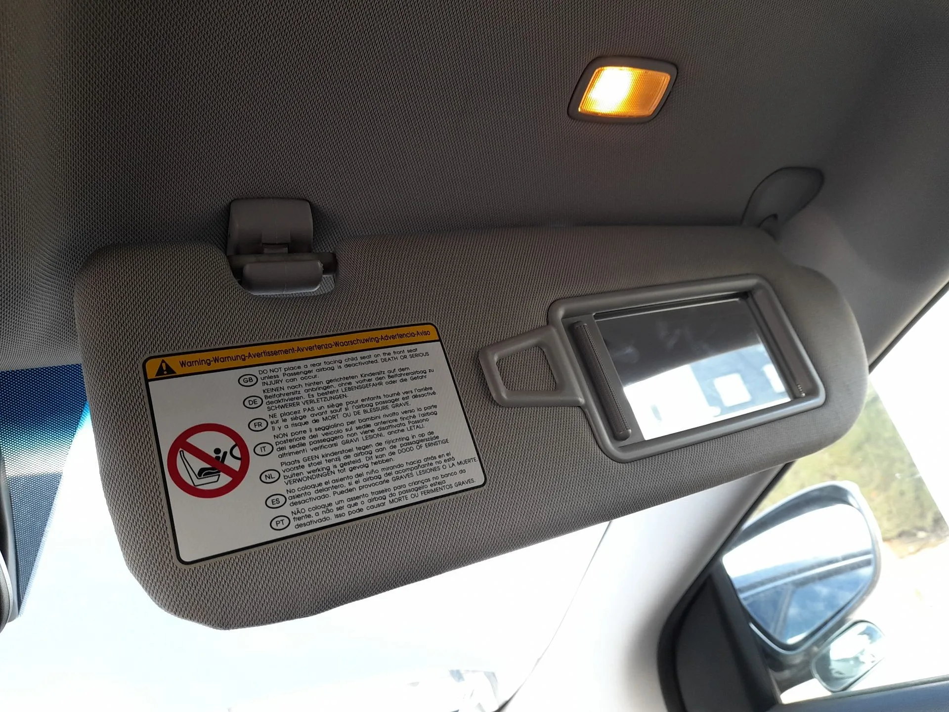 Parasol Derecho para Hyundai I40 I (Vf)