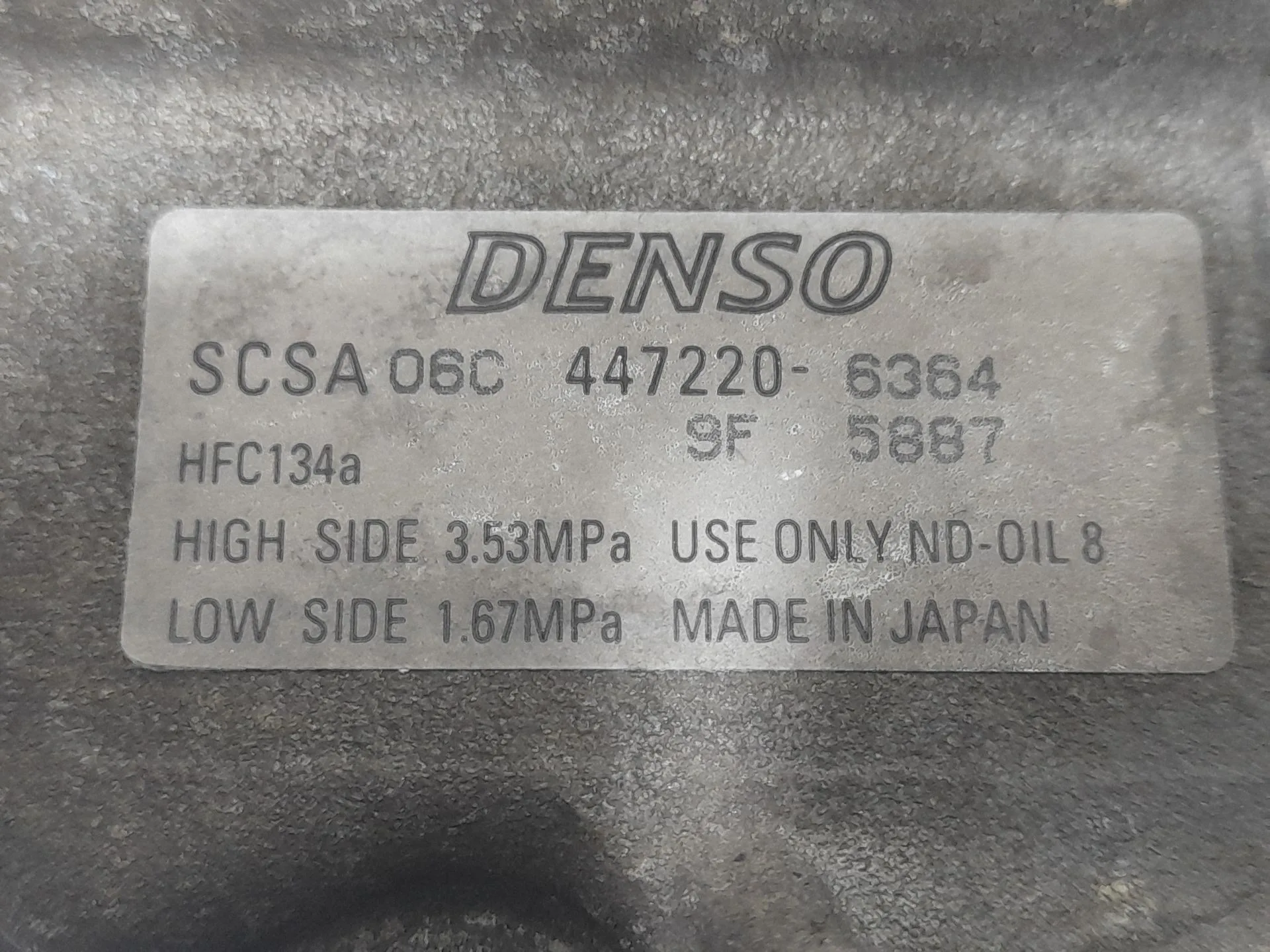 Compresor Aire Acondicionado para Toyota Corolla (_E12_)