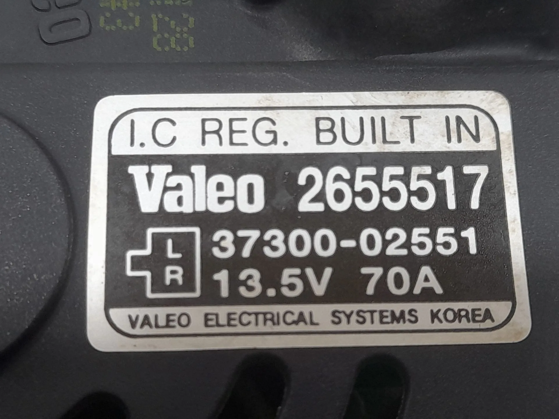 Alternador para Kia Picanto I (Sa)
