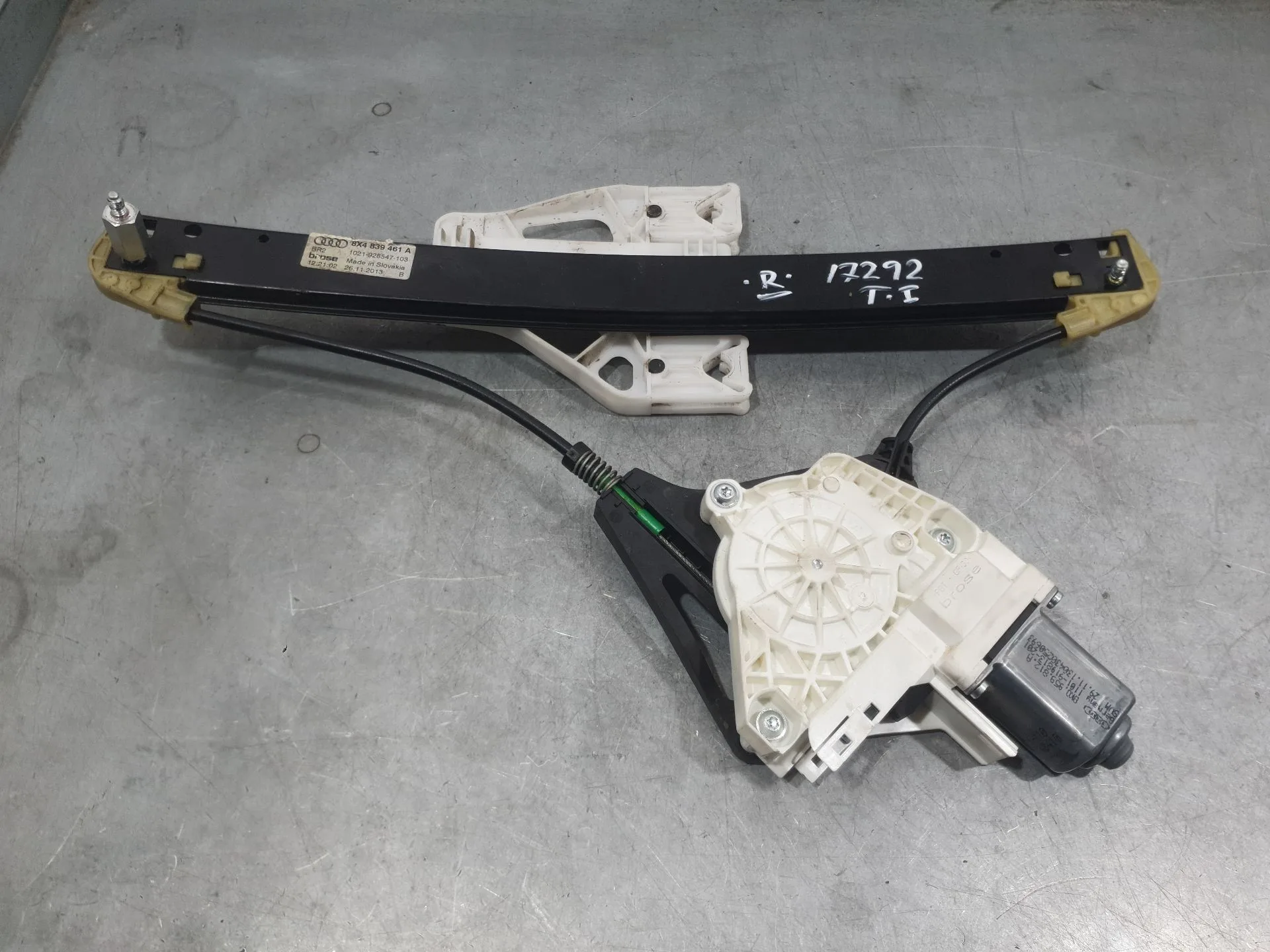 Elevalunas Trasero Izquierdo para Audi A1 Sportback (8Xa, 8Xf)