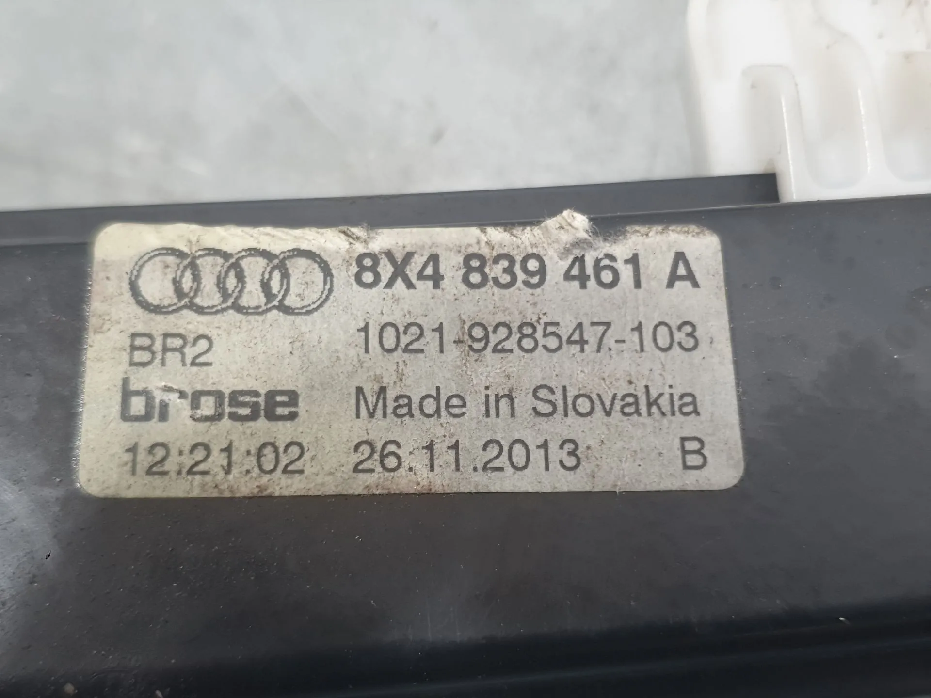 Elevalunas Trasero Izquierdo para Audi A1 Sportback (8Xa, 8Xf)