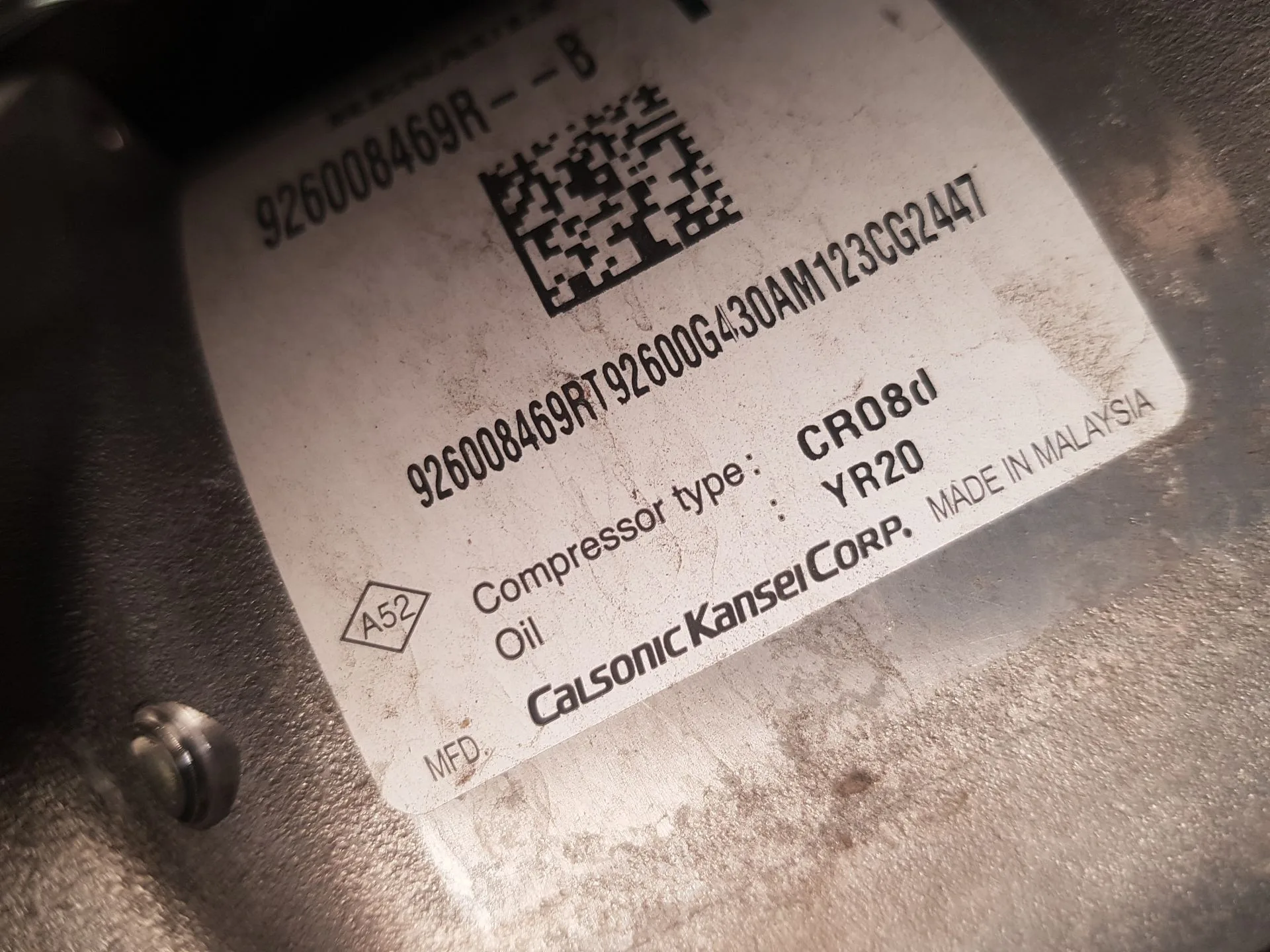 Compresor Aire Acondicionado para Dacia Sandero Iii