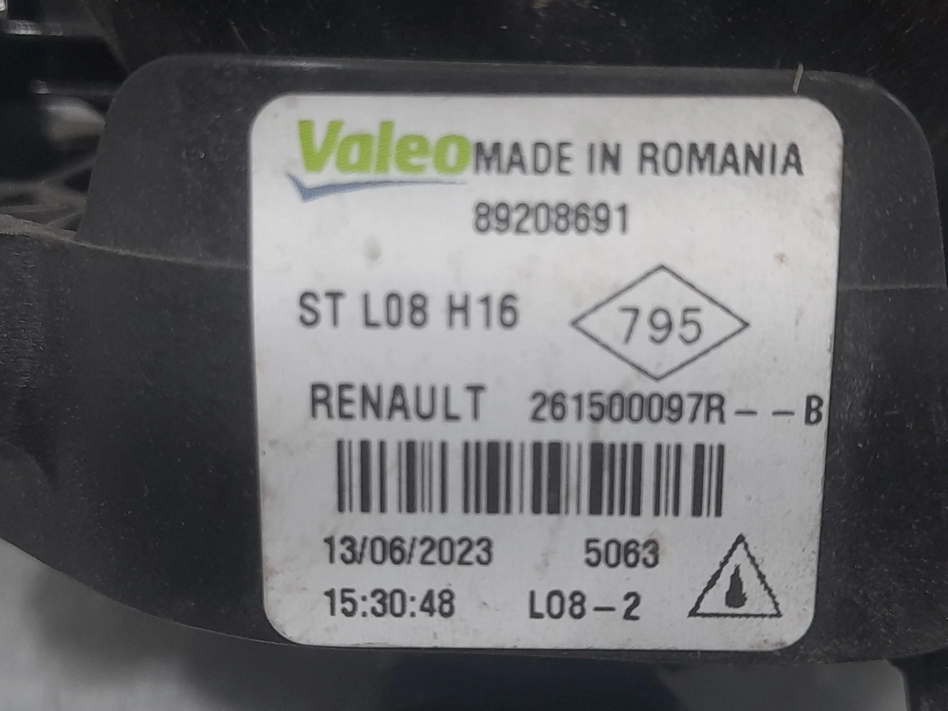 Faro Antiniebla Izquierdo para Dacia Sandero Iii