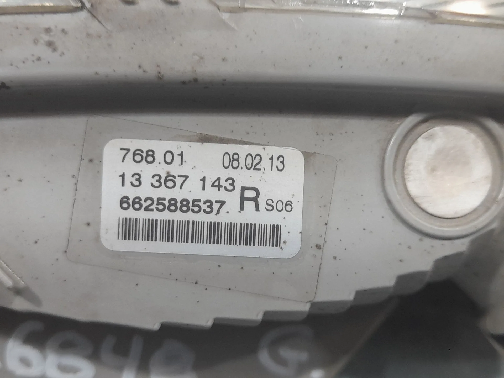 Piloto Delantero Derecho para Opel Astra J Sedan