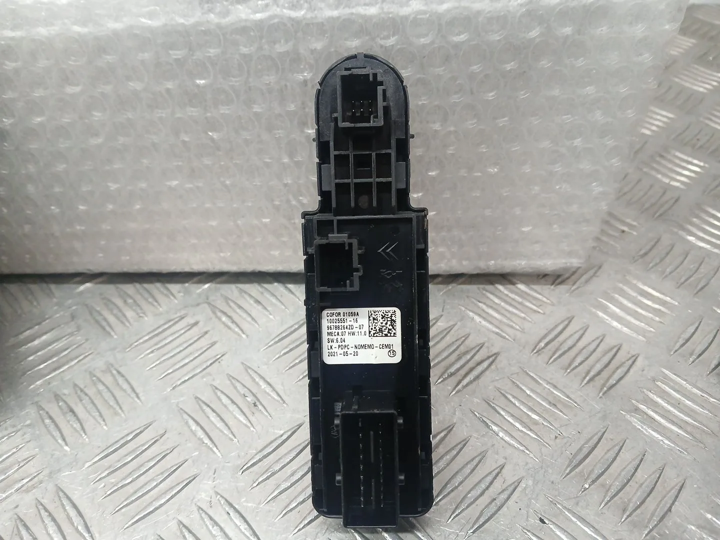 Mando Elevalunas Delantero Izquierdo para Citroën C4 Iii (Ba_, Bb_, Bc_)