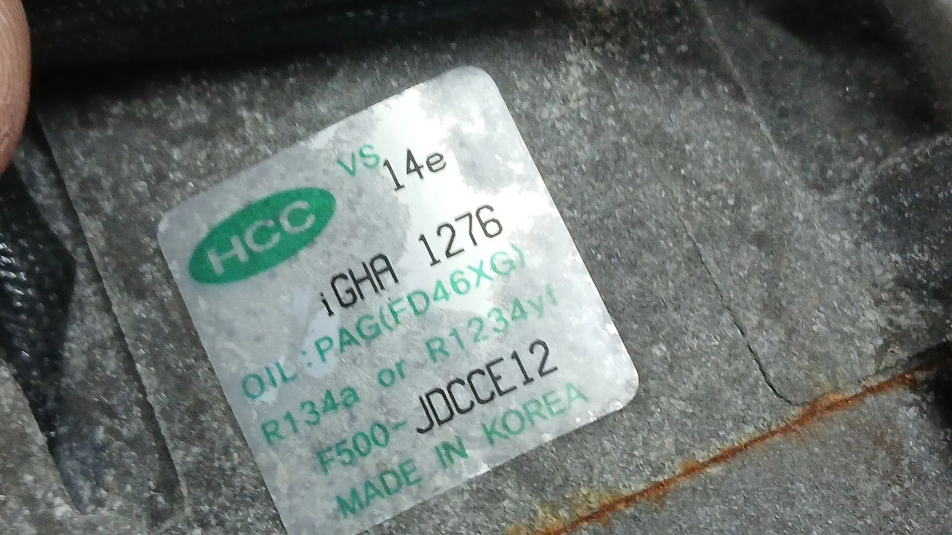 Compresor Aire Acondicionado para Kia Cee'd (Jd)