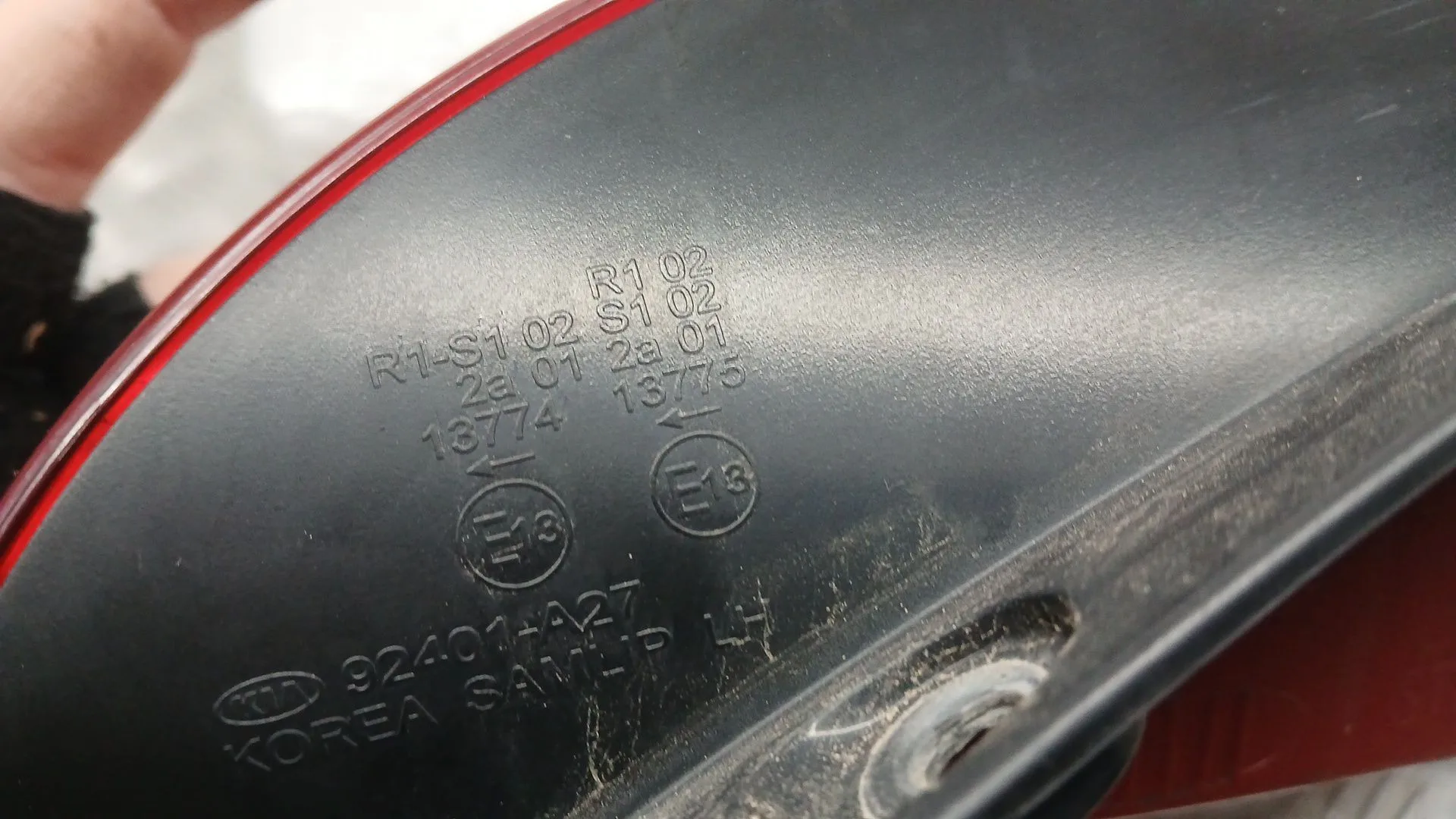 Piloto Trasero Izquierdo para Kia Cee'd (Jd)