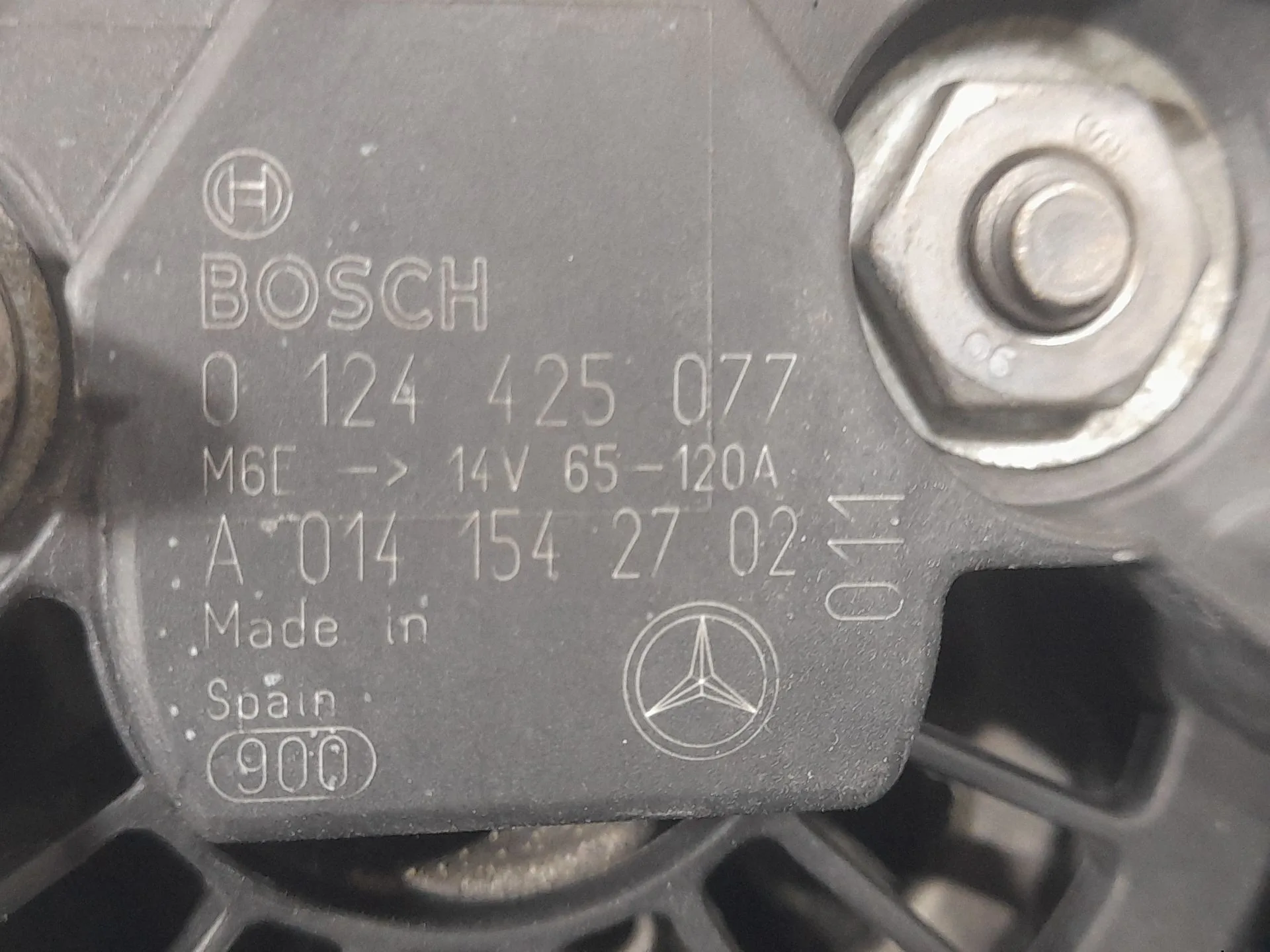 Alternador para Mercedes-Benz Vito / Mixto Furgoneta (W639)