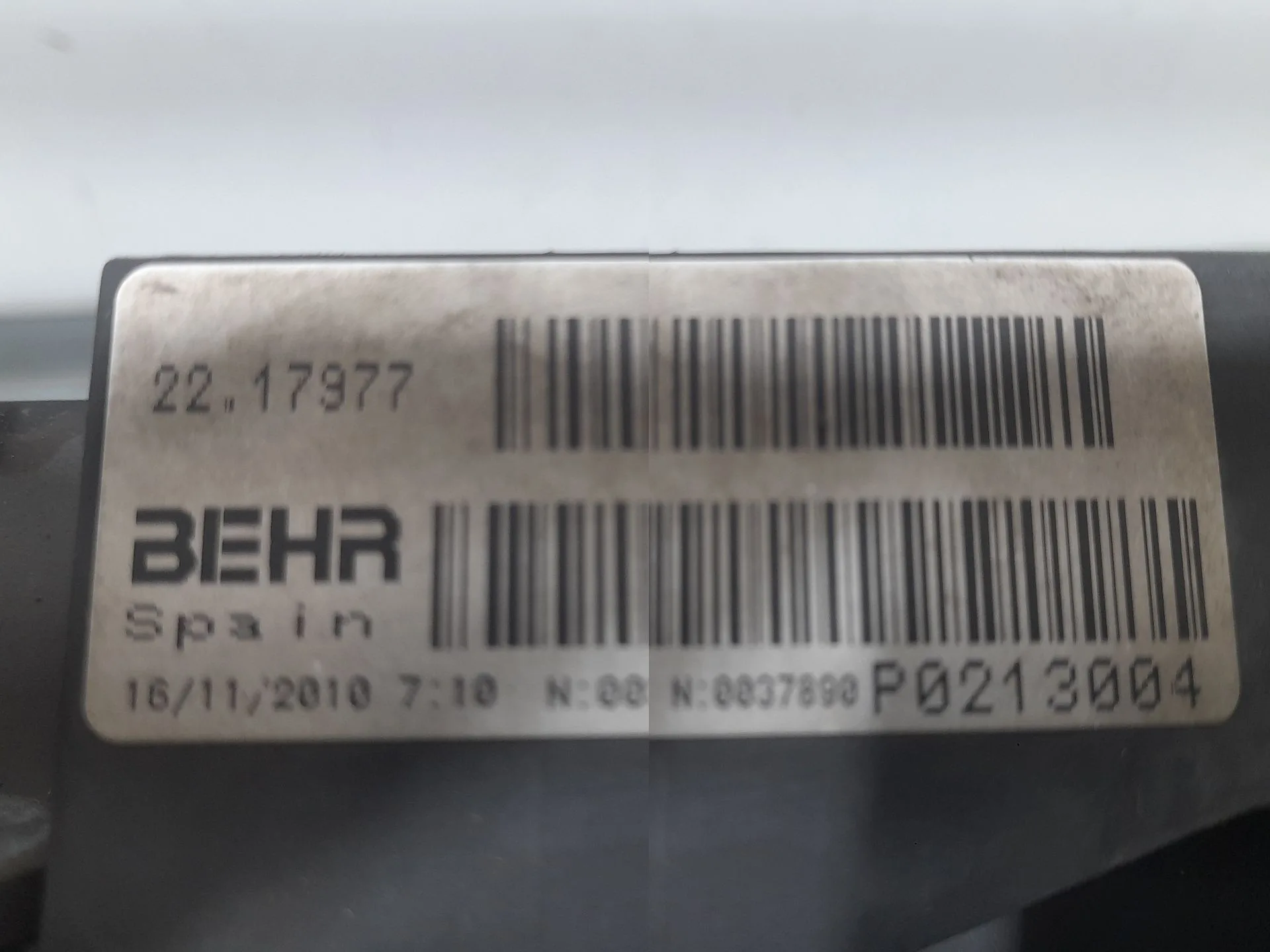 Electroventilador para Mercedes-Benz Vito / Mixto Furgoneta (W639)