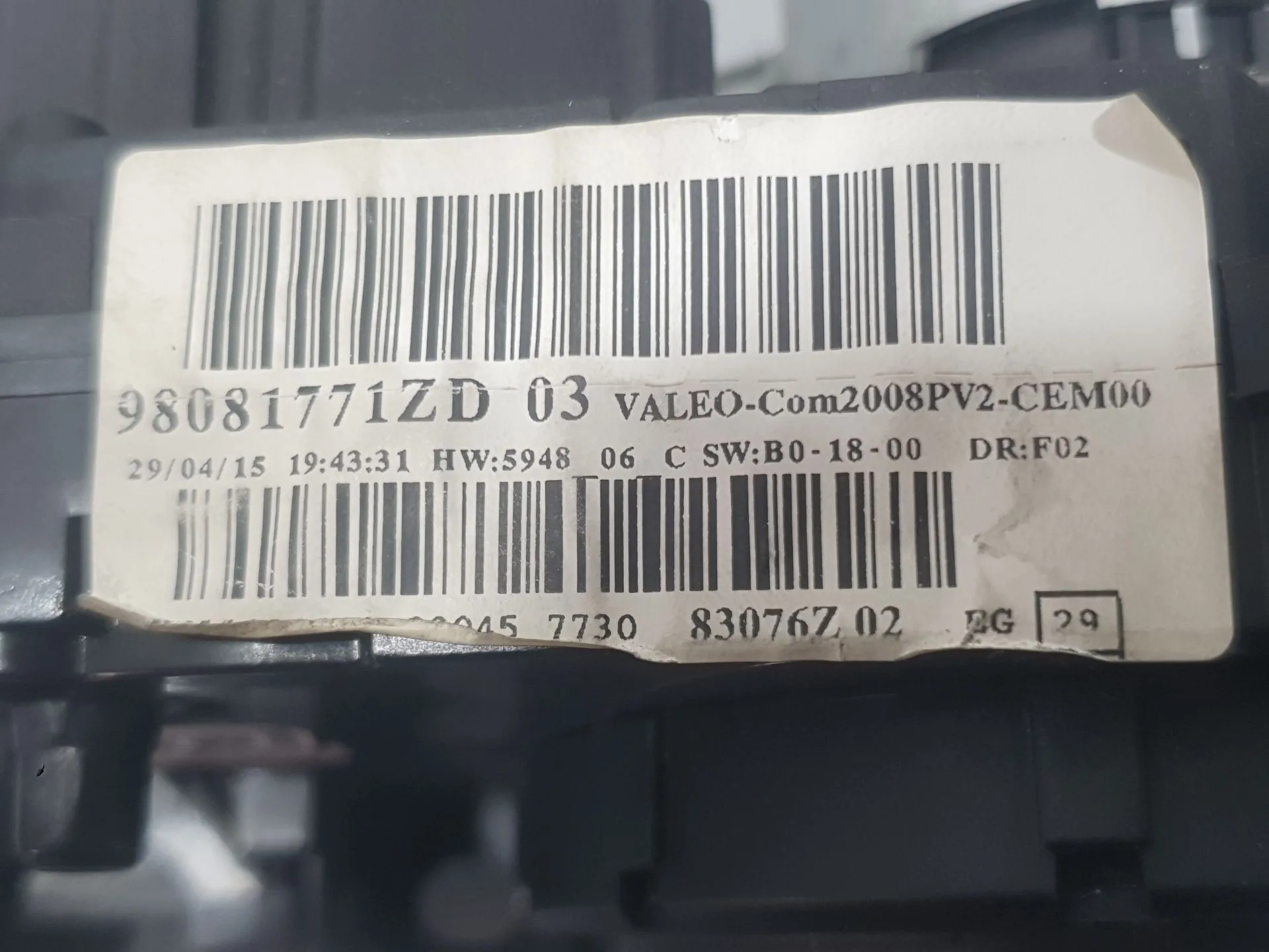 Mando Luces Y Limpia para Peugeot 208 I (Ca_, Cc_)