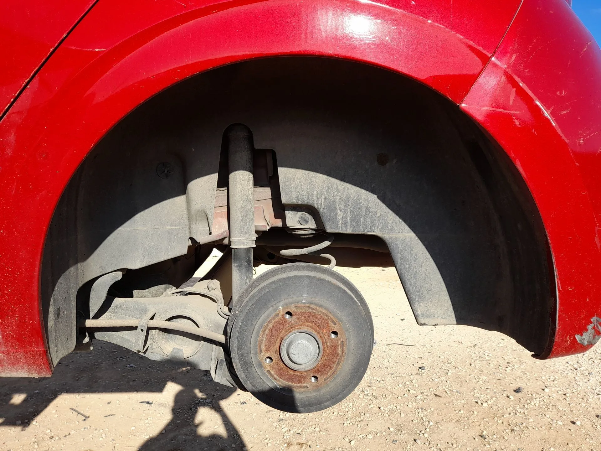 Plastico Pase Rueda Tras. Izq. para Peugeot 208 I (Ca_, Cc_)