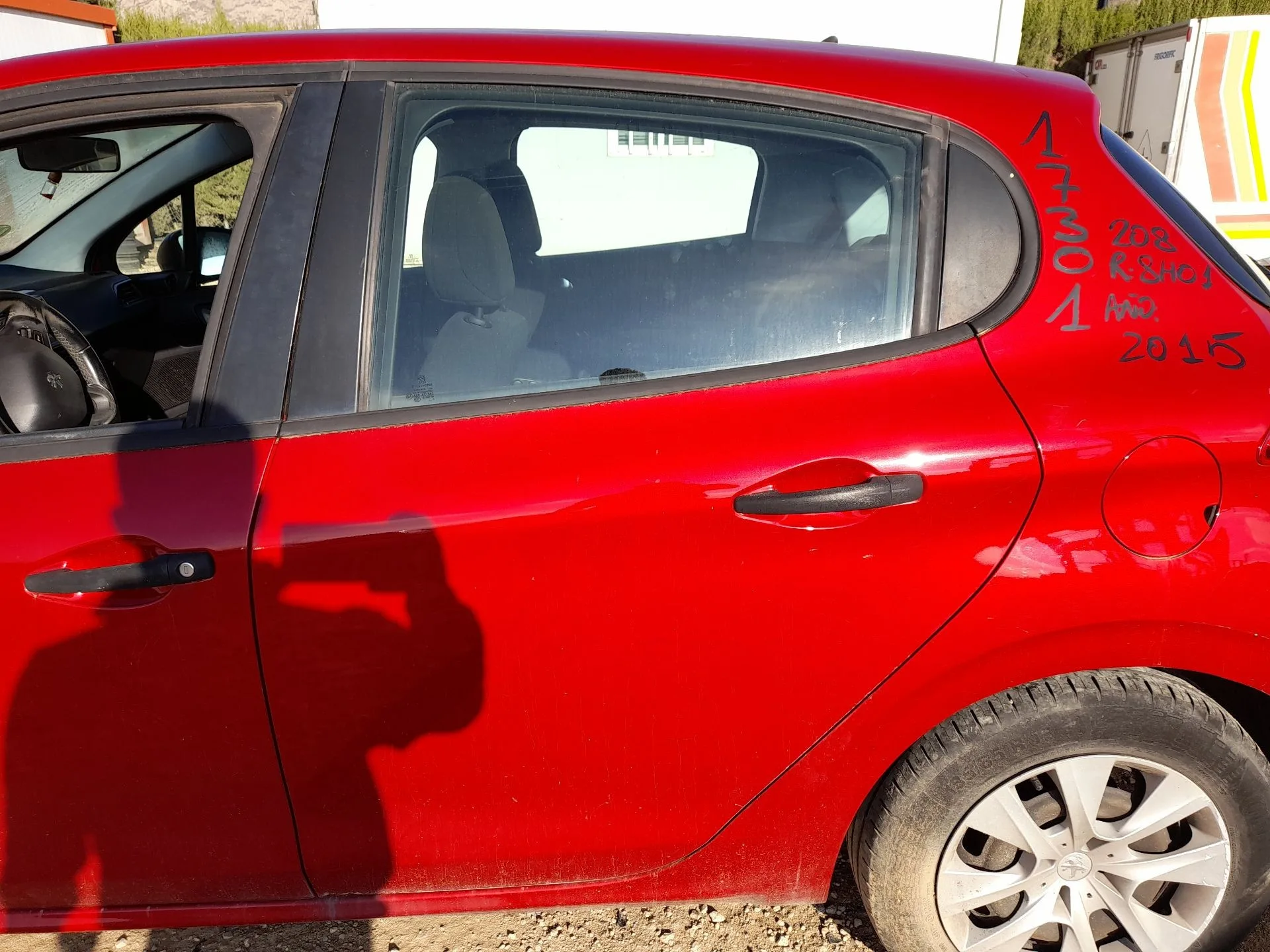 Puerta Trasera Izquierda para Peugeot 208 I (Ca_, Cc_)