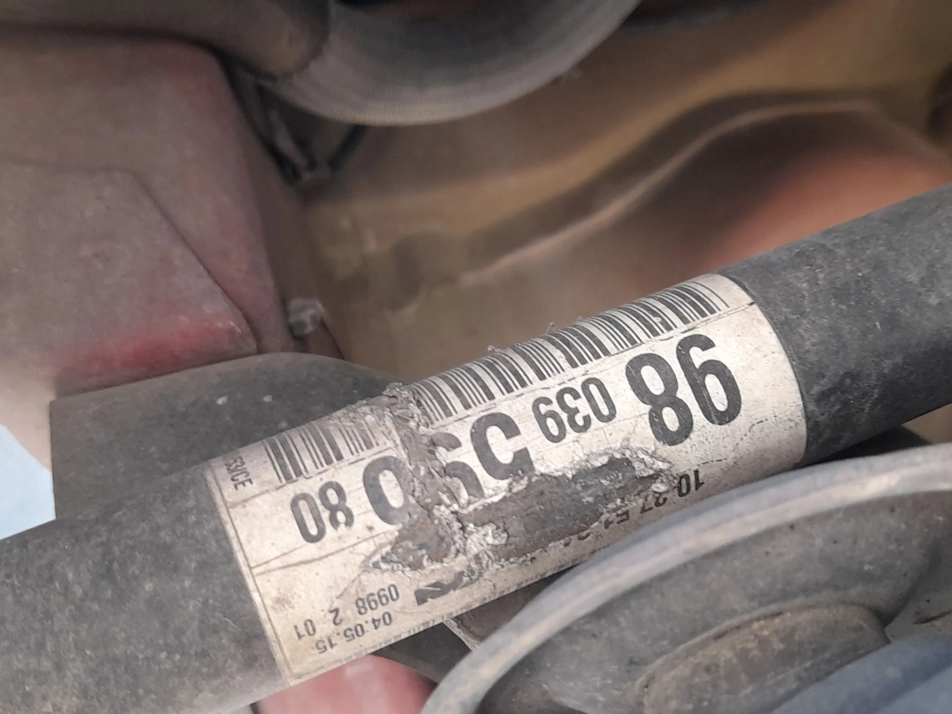 Transmision Delantera Derecha para Peugeot 208 I (Ca_, Cc_)