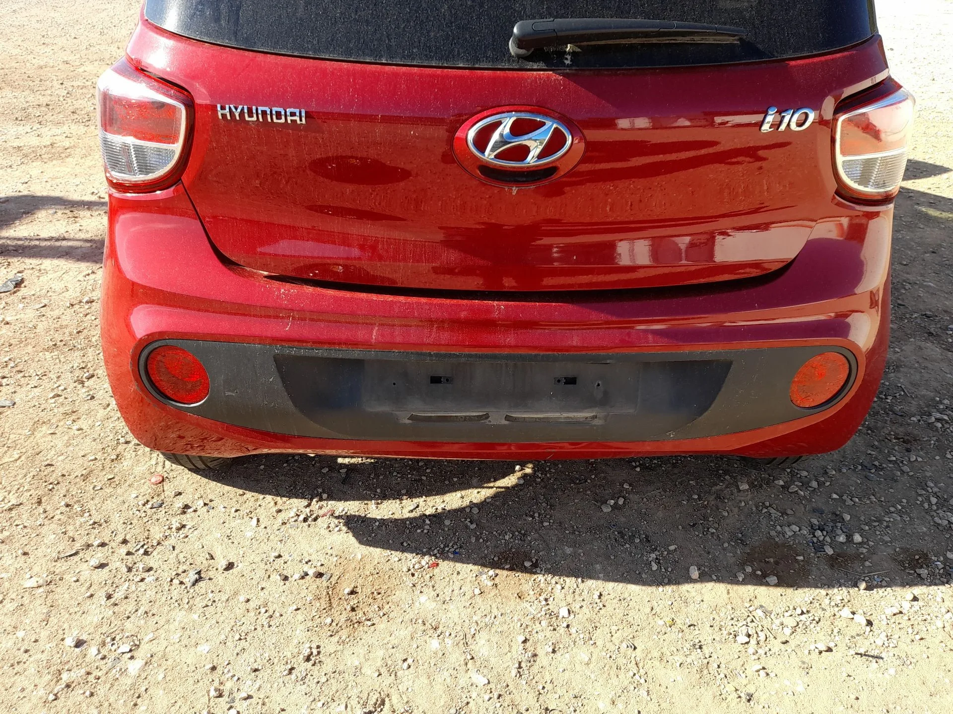 Paragolpes Trasero para Hyundai I10 Ii (Ba, Ia)
