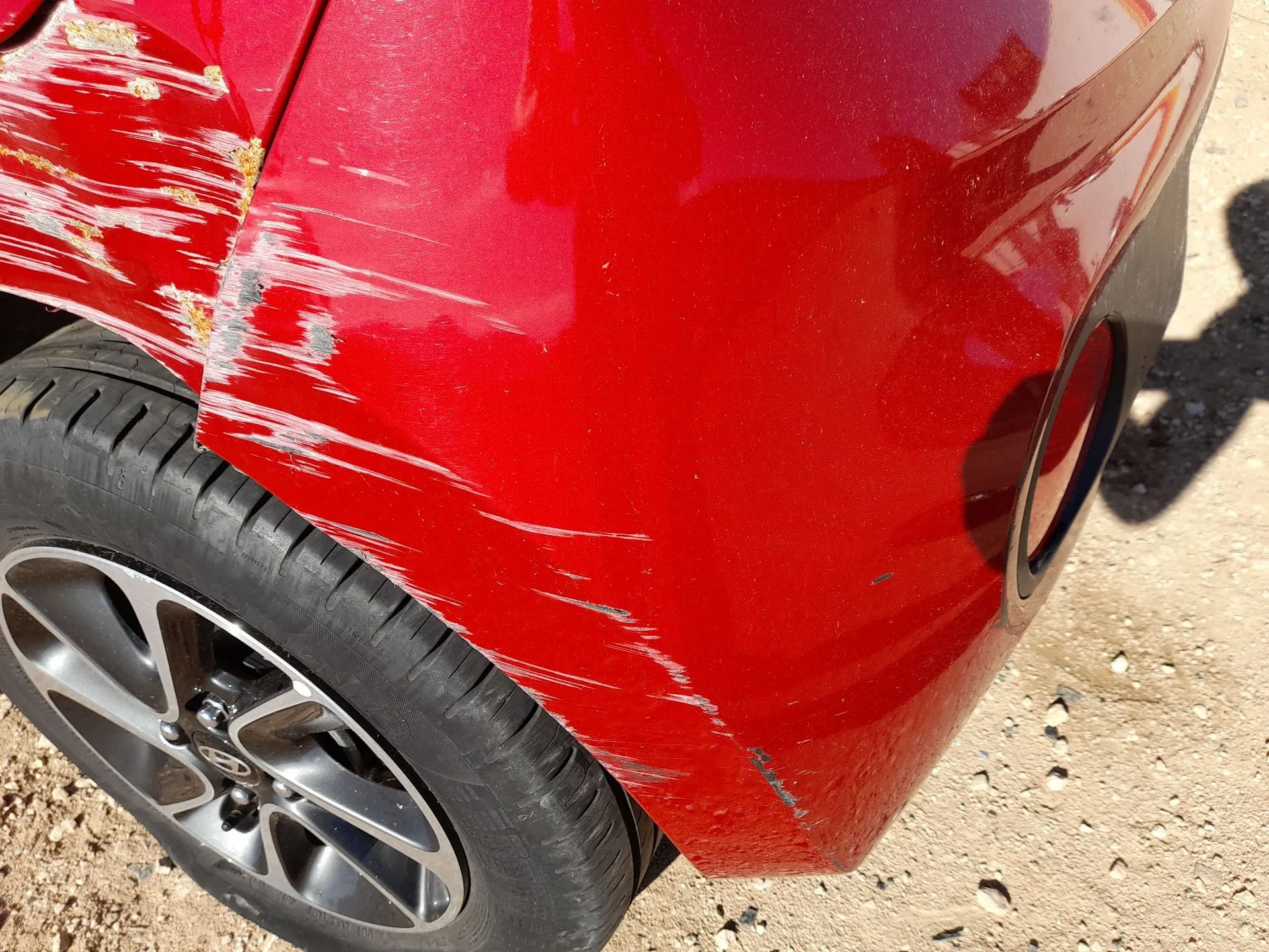 Paragolpes Trasero para Hyundai I10 Ii (Ba, Ia)