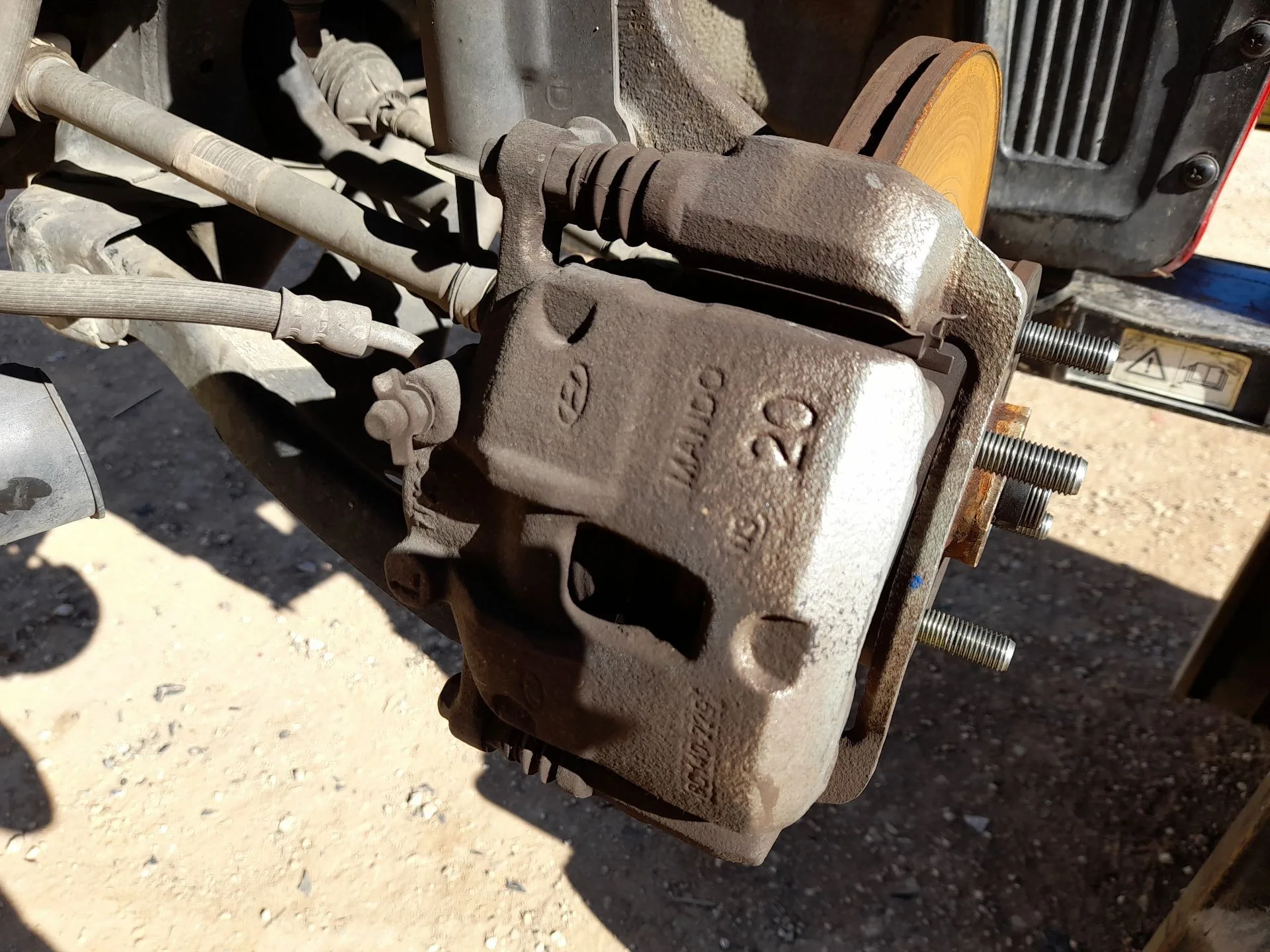 Pinza Freno Delantera Izquierda para Hyundai I10 Ii (Ba, Ia)