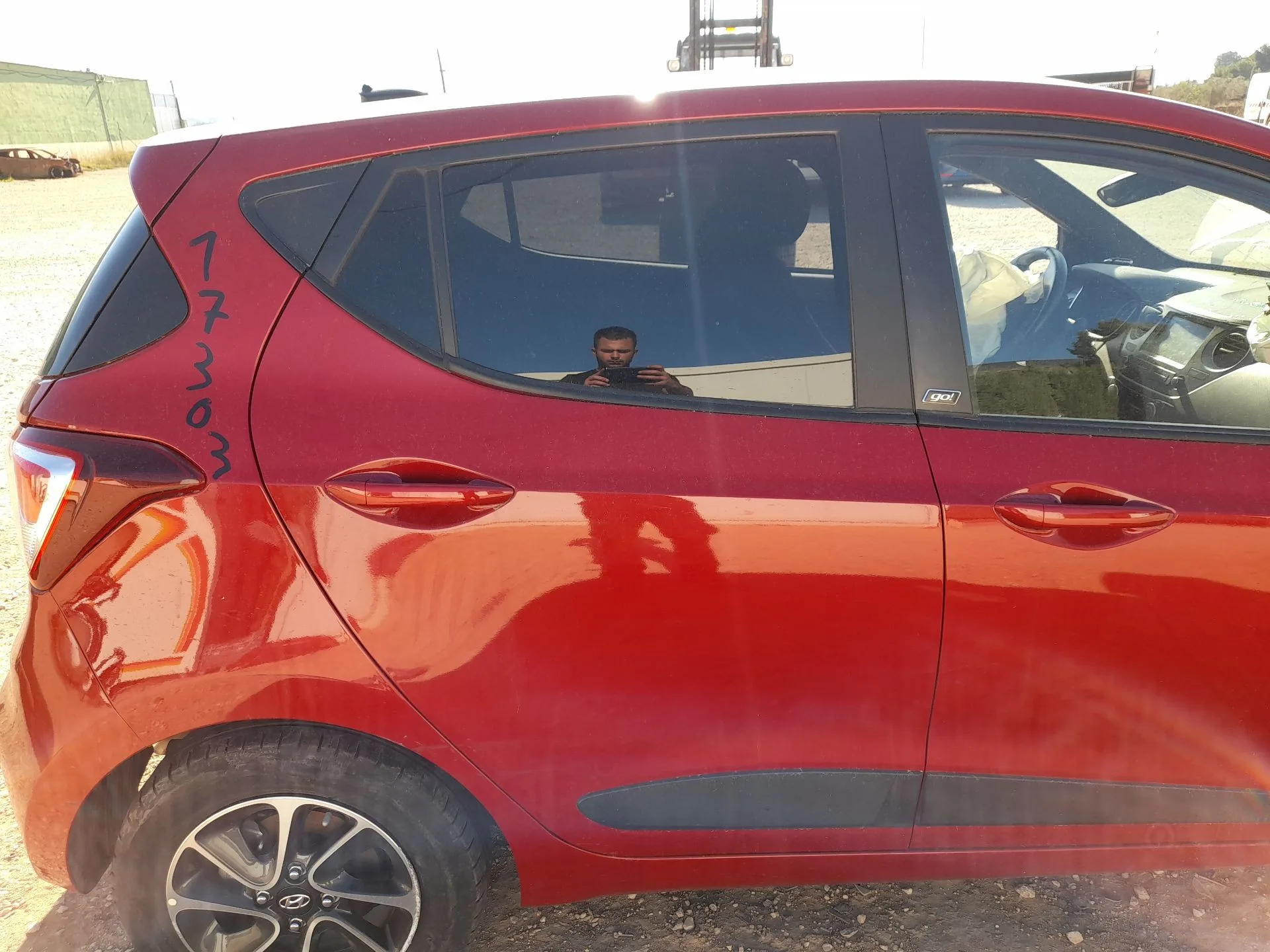 Puerta Trasera Derecha para Hyundai I10 Ii (Ba, Ia)
