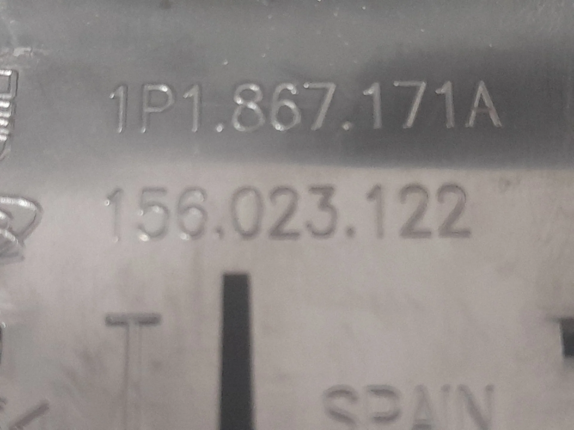Mando Elevalunas Delantero Izquierdo para Seat Leon (1P1)