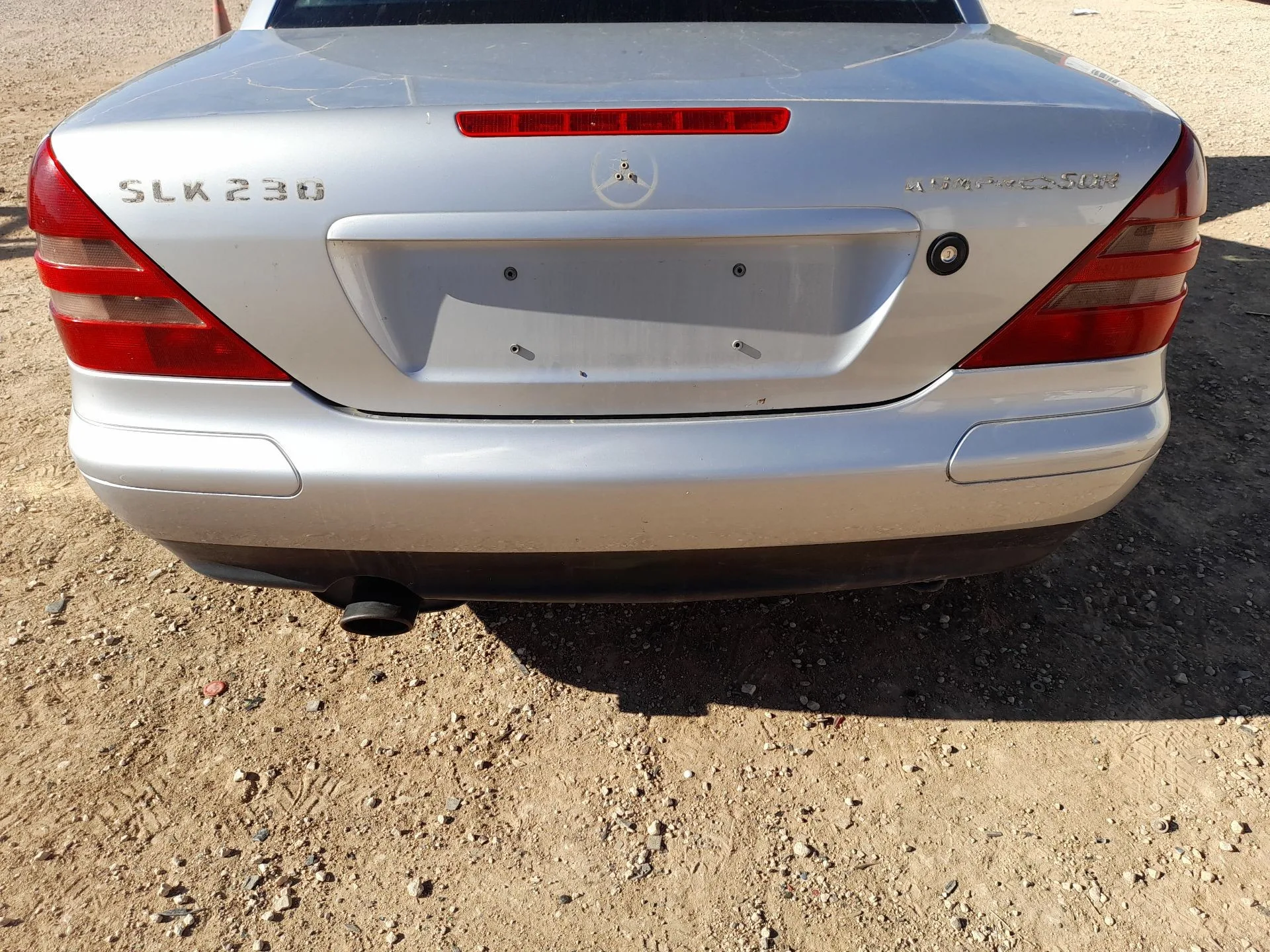 Paragolpes Trasero para Mercedes-Benz Slk (R170)