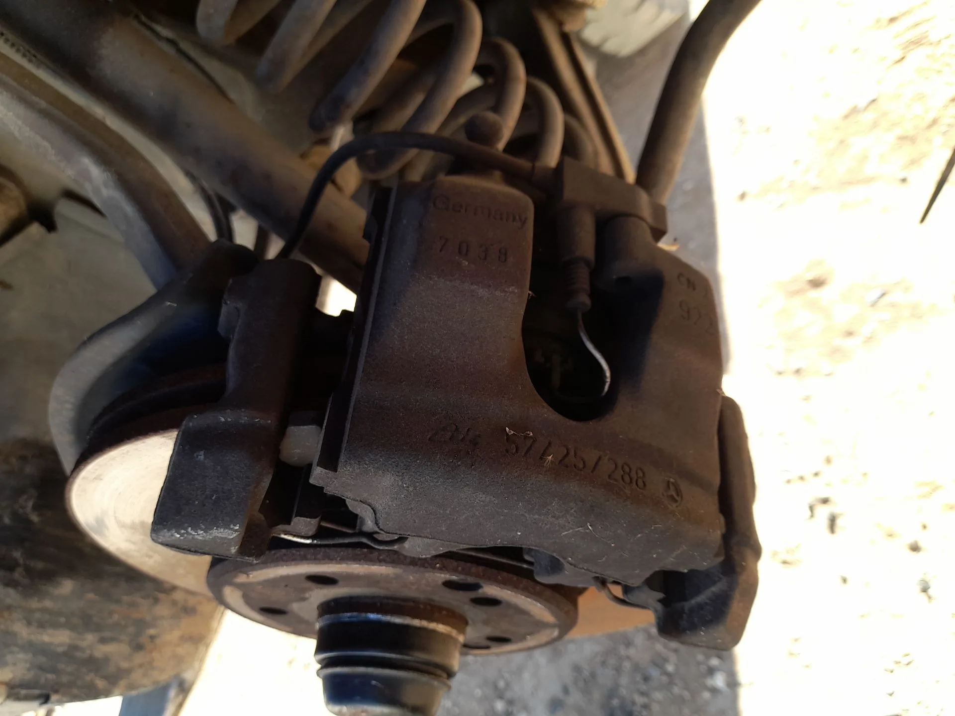 Pinza Freno Delantera Derecha para Mercedes-Benz Slk (R170)