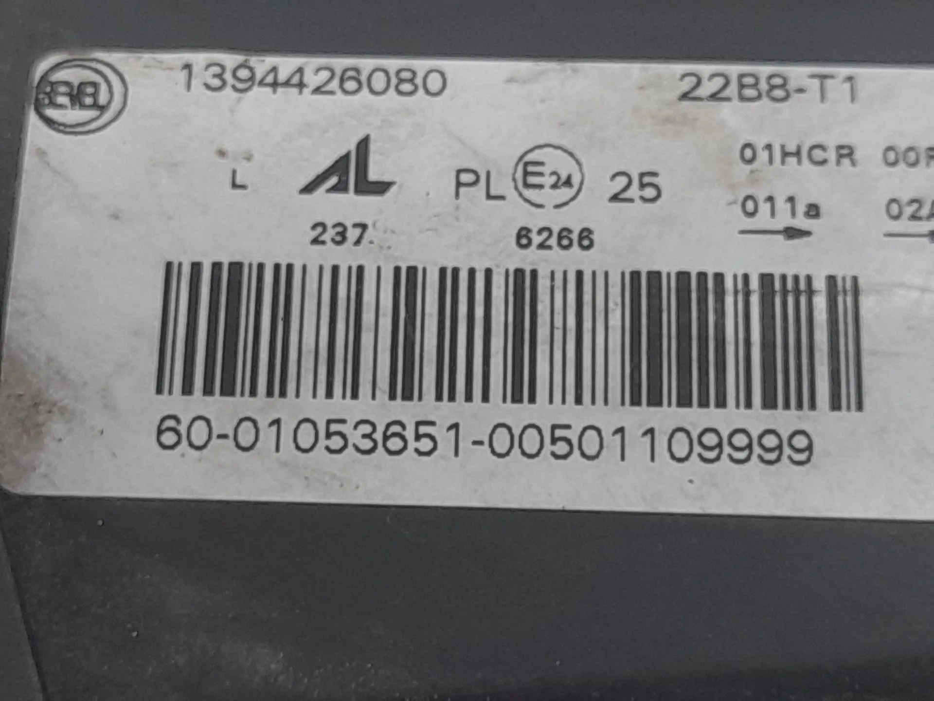 Faro Izquierdo para Citroën Jumper Iii Furgoneta