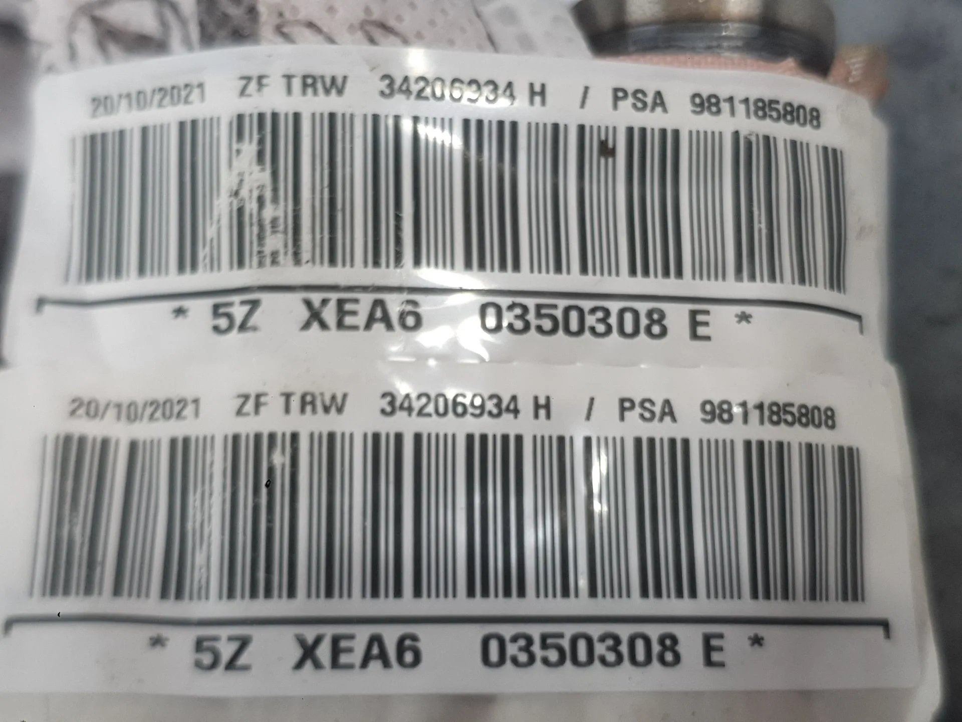 Airbag Cortina Delantero Izquierdo para Citroën C3 Iii (Sx)