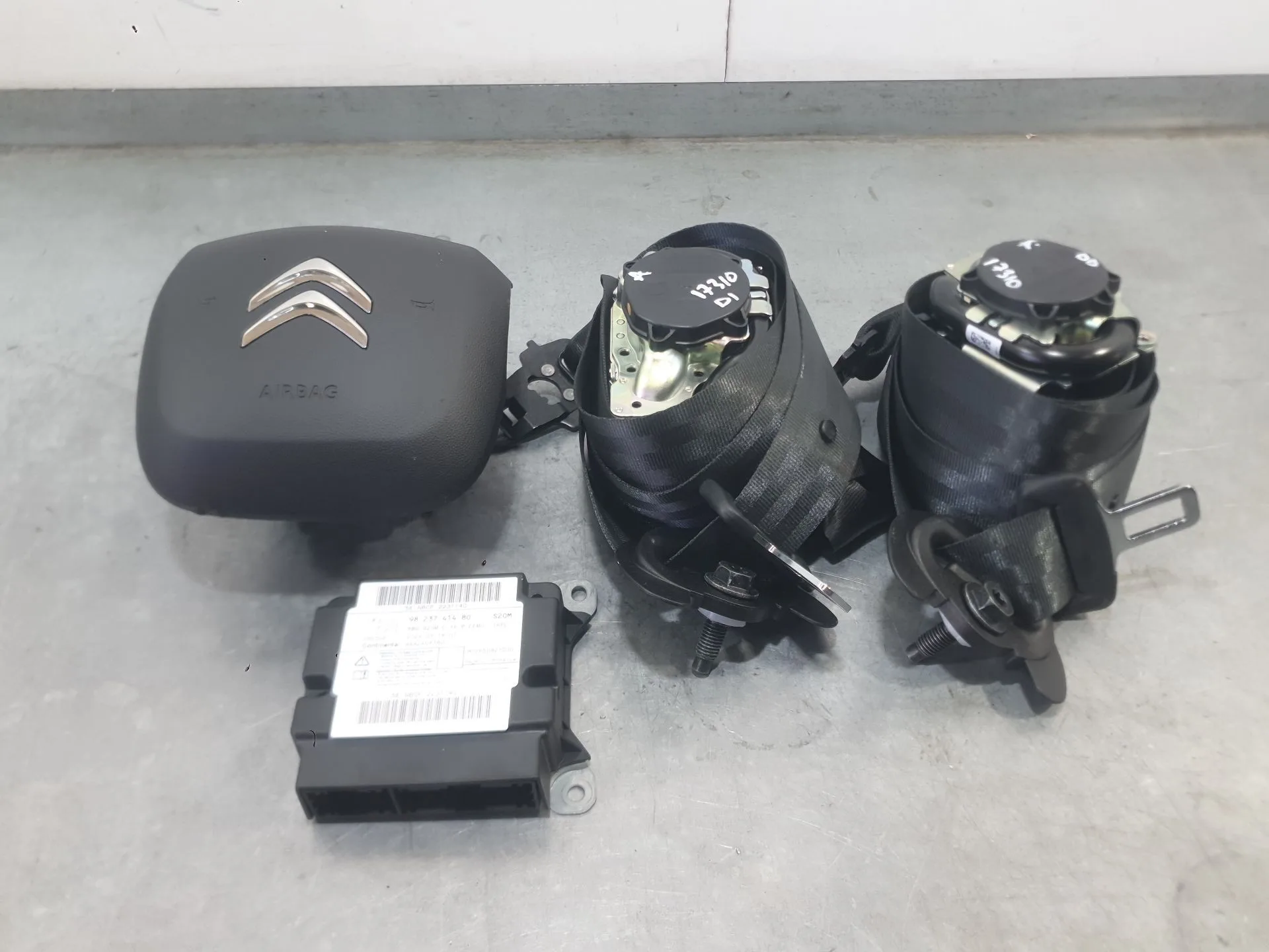 Kit Airbag para Citroën C3 Iii (Sx)