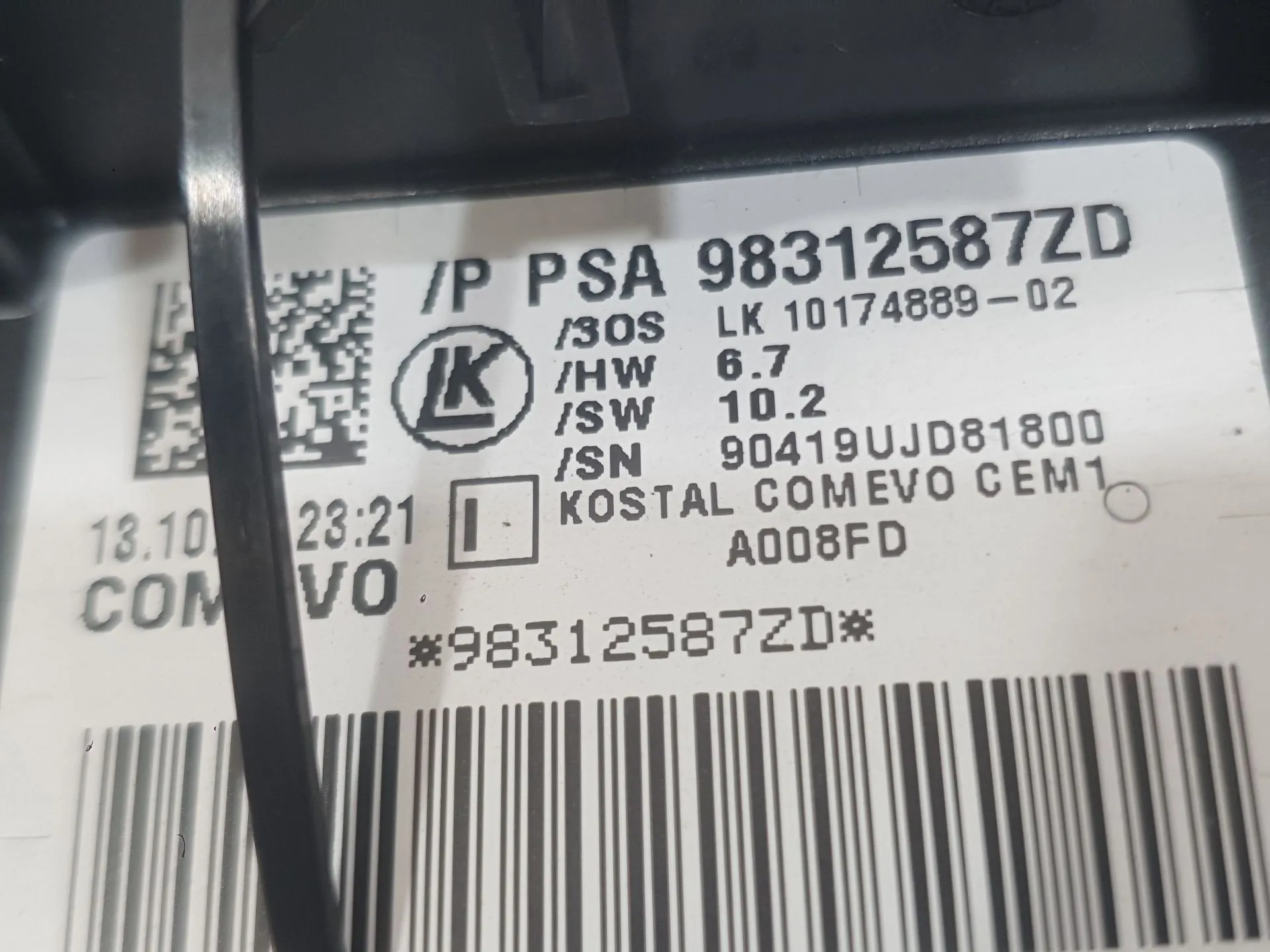 Mando Luces Y Limpia para Citroën C3 Iii (Sx)