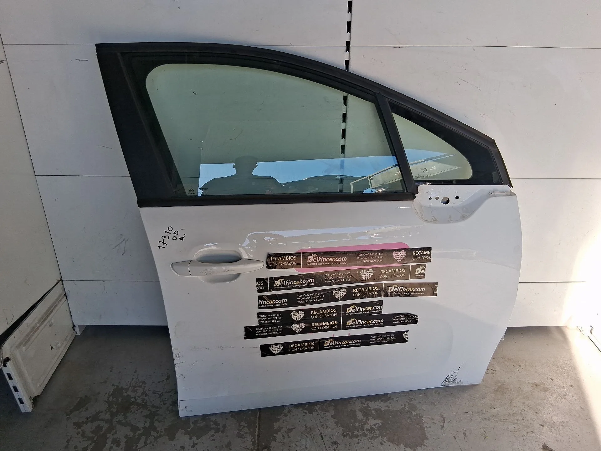 Puerta Delantera Derecha para Citroën C3 Iii (Sx)