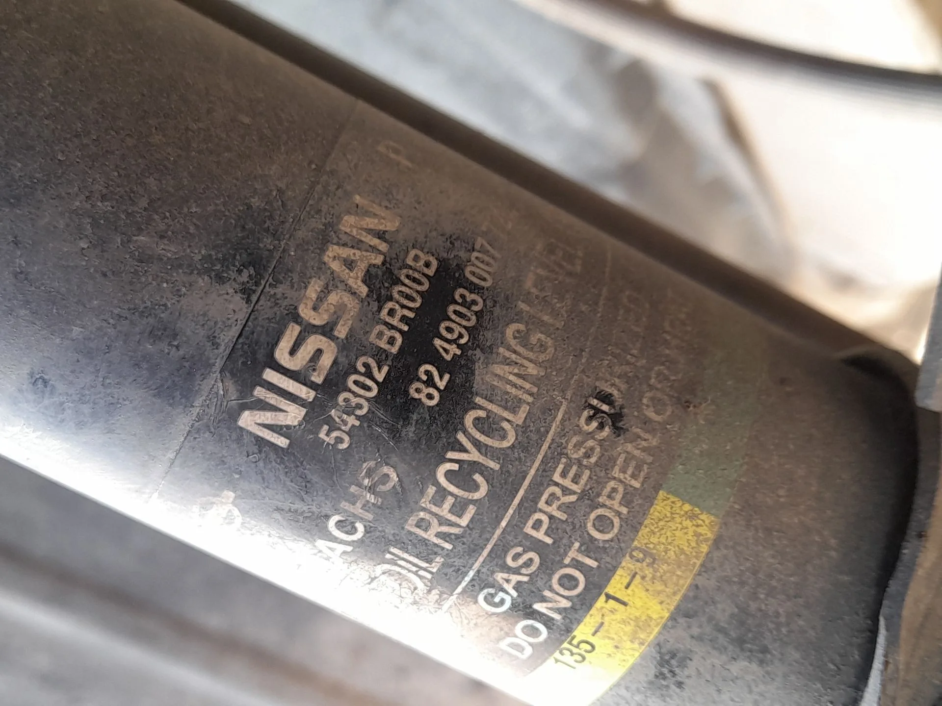 Amortiguador Delantero Derecho para Nissan Qashqai I (J10, Nj10)