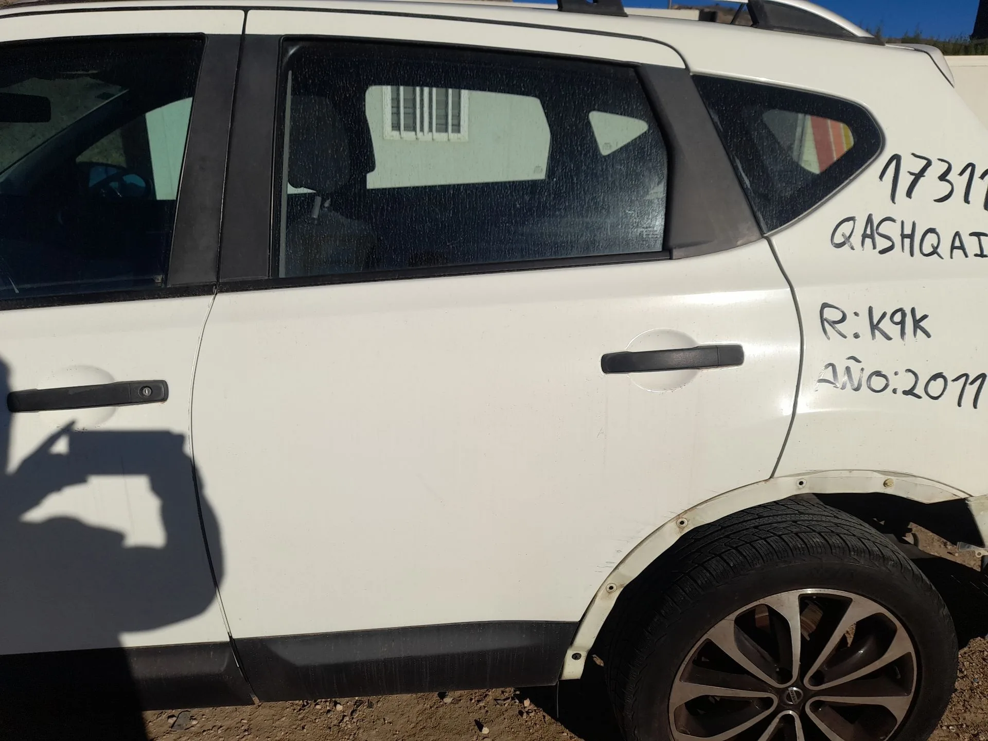 Puerta Trasera Izquierda para Nissan Qashqai I (J10, Nj10)