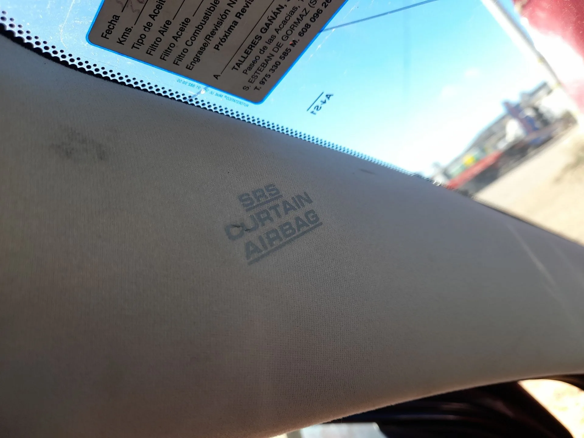 Airbag Cortina Delantero Izquierdo para Toyota Avensis (_T25_)
