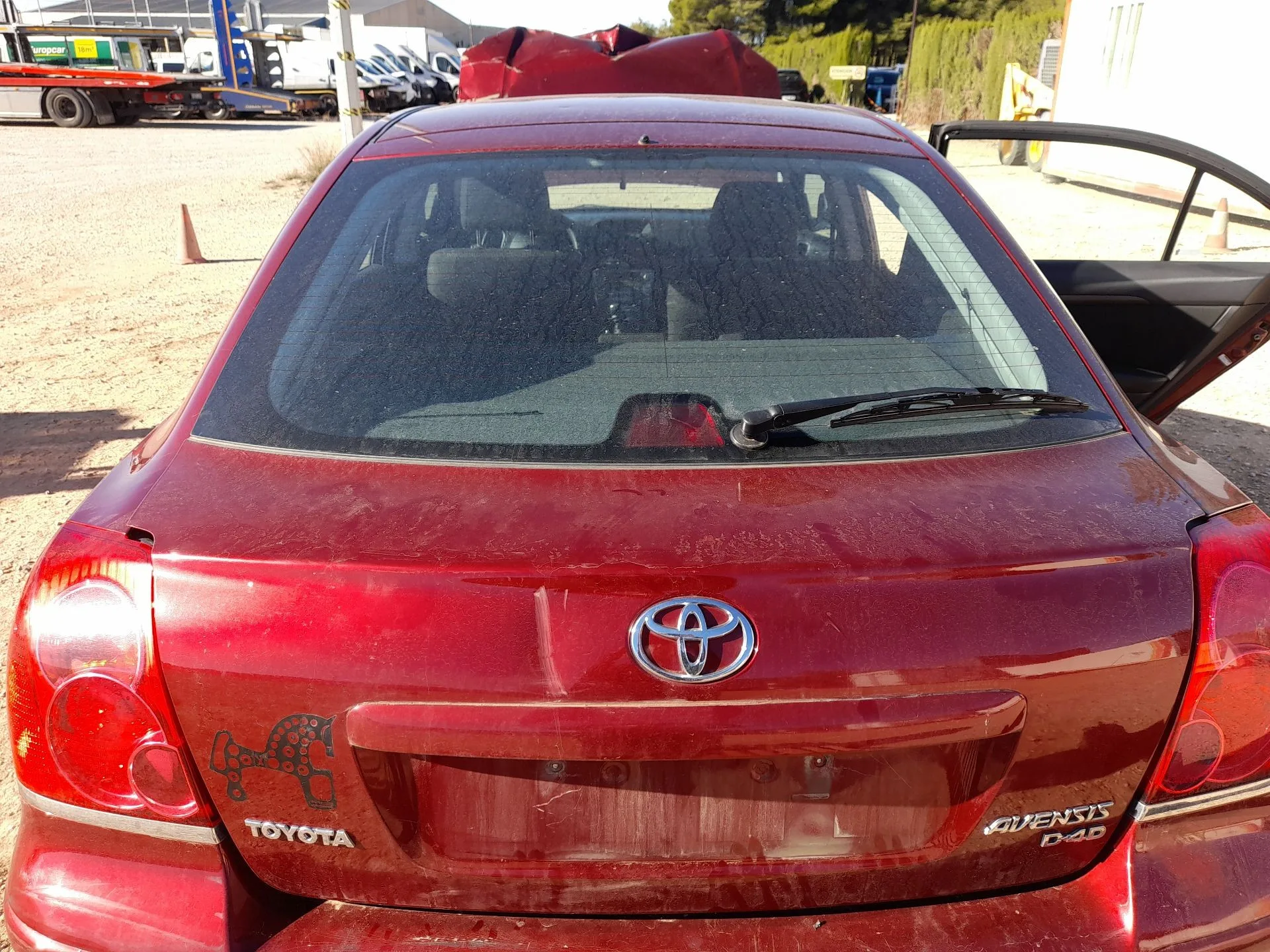 Porton Trasero para Toyota Avensis (_T25_)