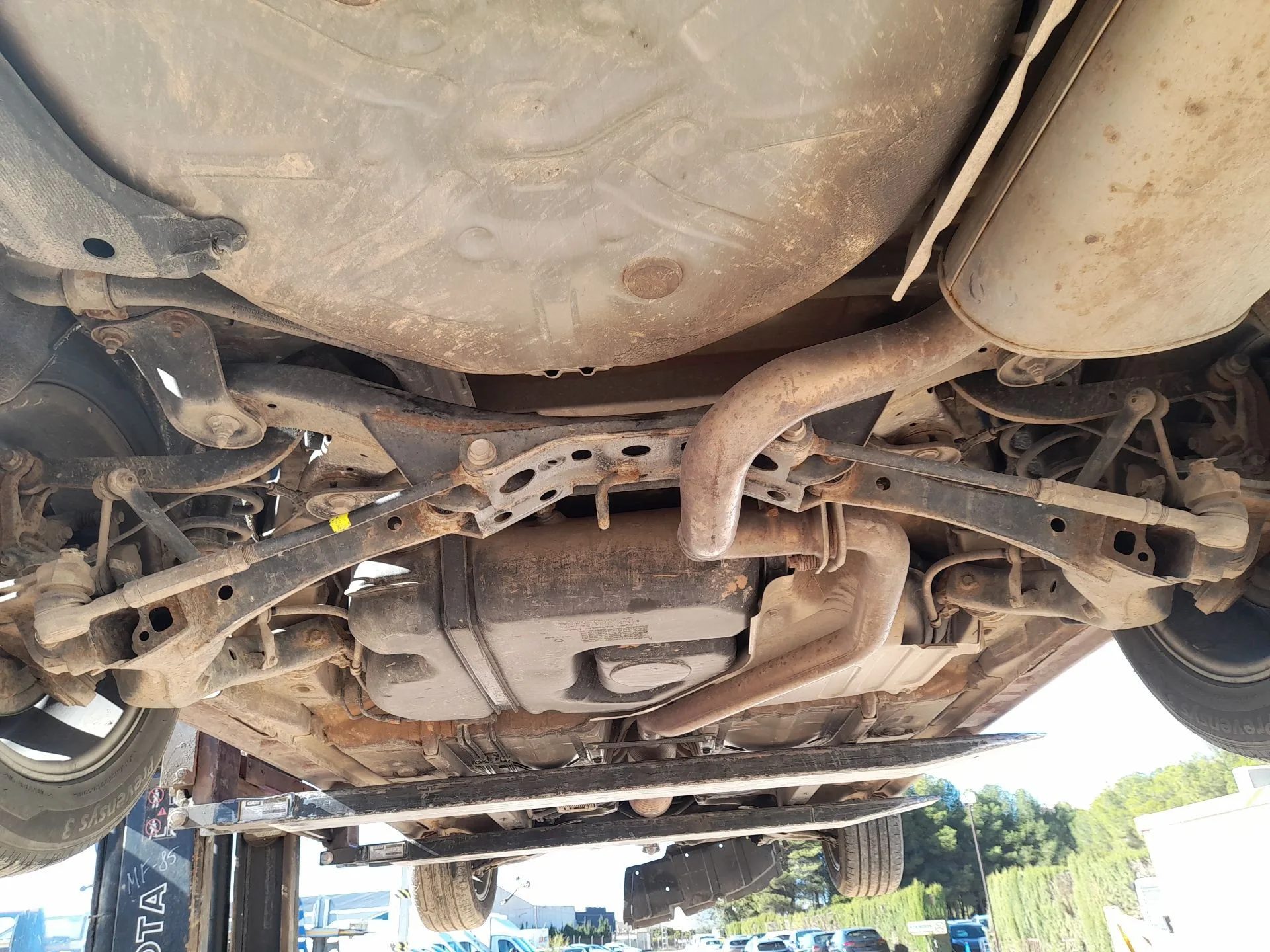 Puente Trasero para Toyota Avensis (_T25_)