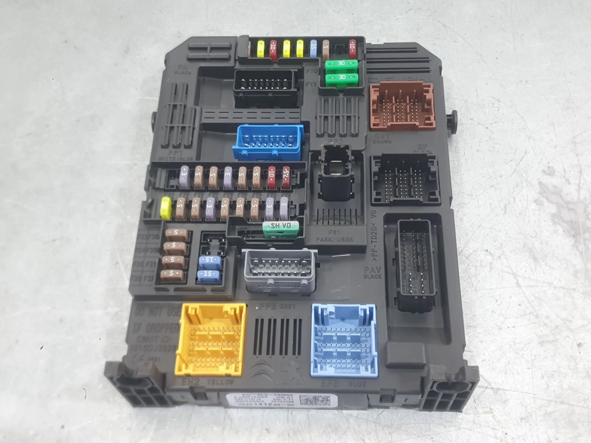 Caja Reles / Fusibles para Citroën C3 Iii (Sx)