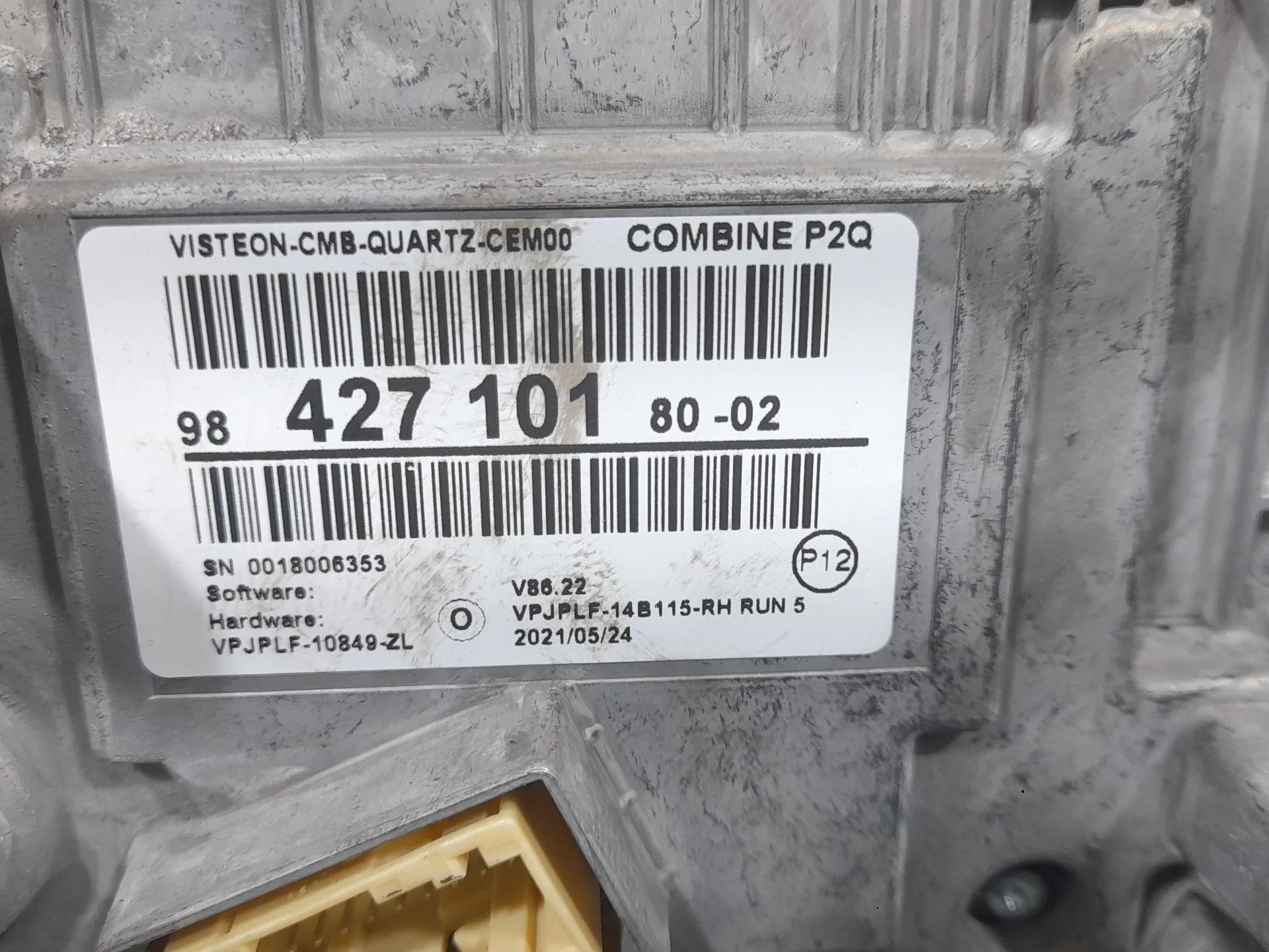 Cuadro Instrumentos para Peugeot 2008 Ii (Ud_, Us_, Uy_, Uj_, Ur_, Uc_)