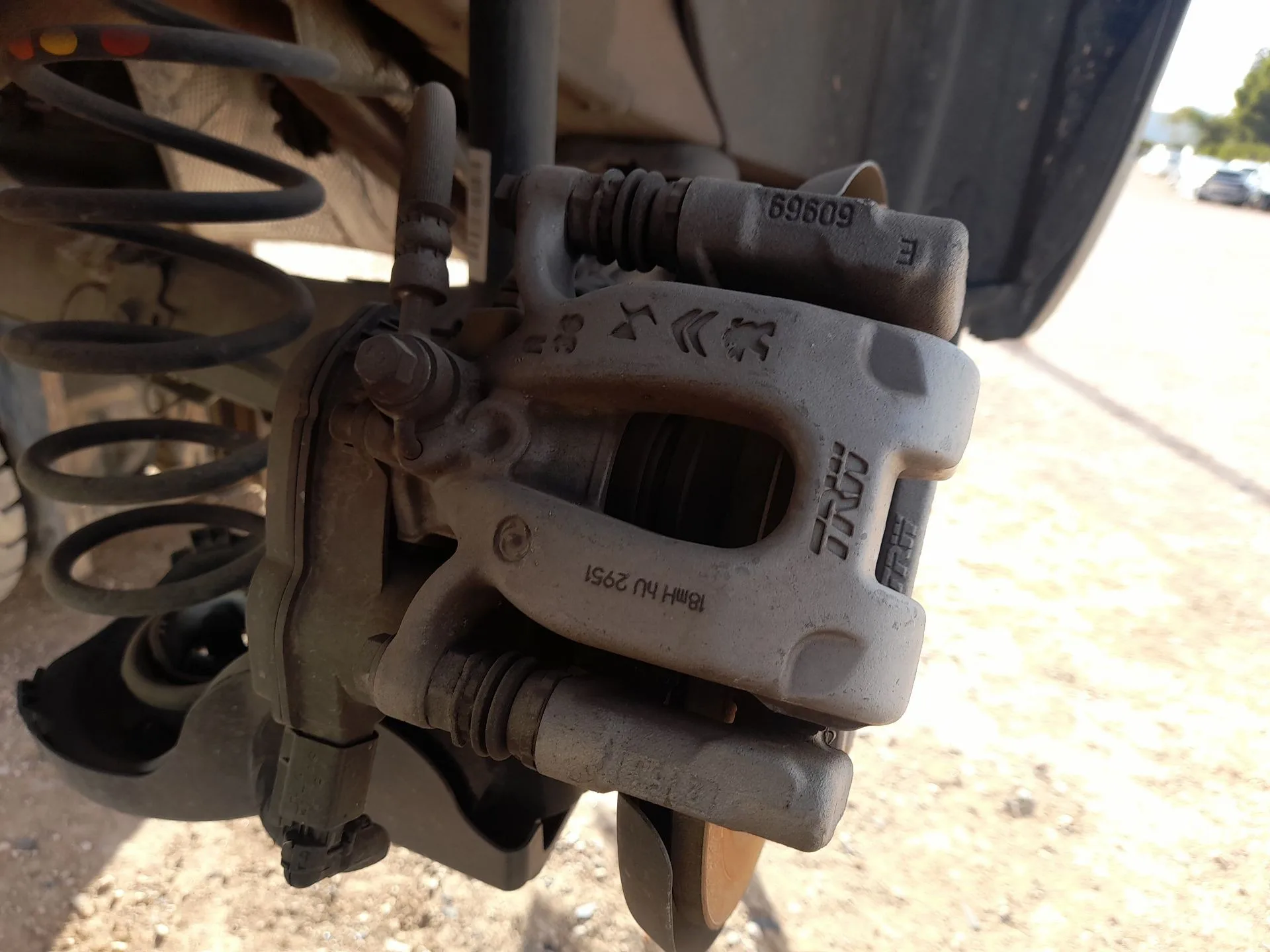 Pinza Freno Trasera Derecha para Peugeot 2008 Ii (Ud_, Us_, Uy_, Uj_, Ur_, Uc_)