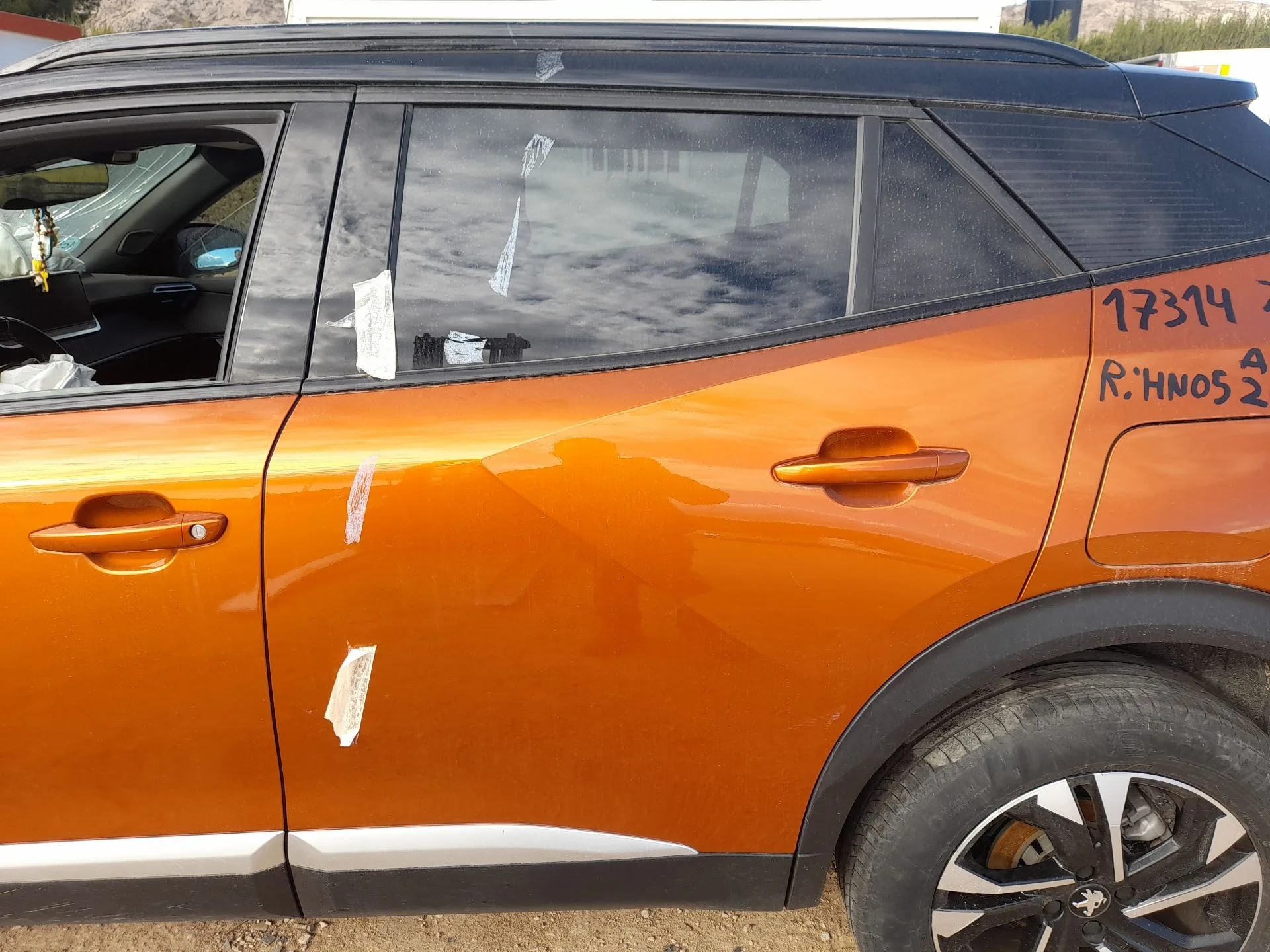 Puerta Trasera Izquierda para Peugeot 2008 Ii (Ud_, Us_, Uy_, Uj_, Ur_, Uc_)