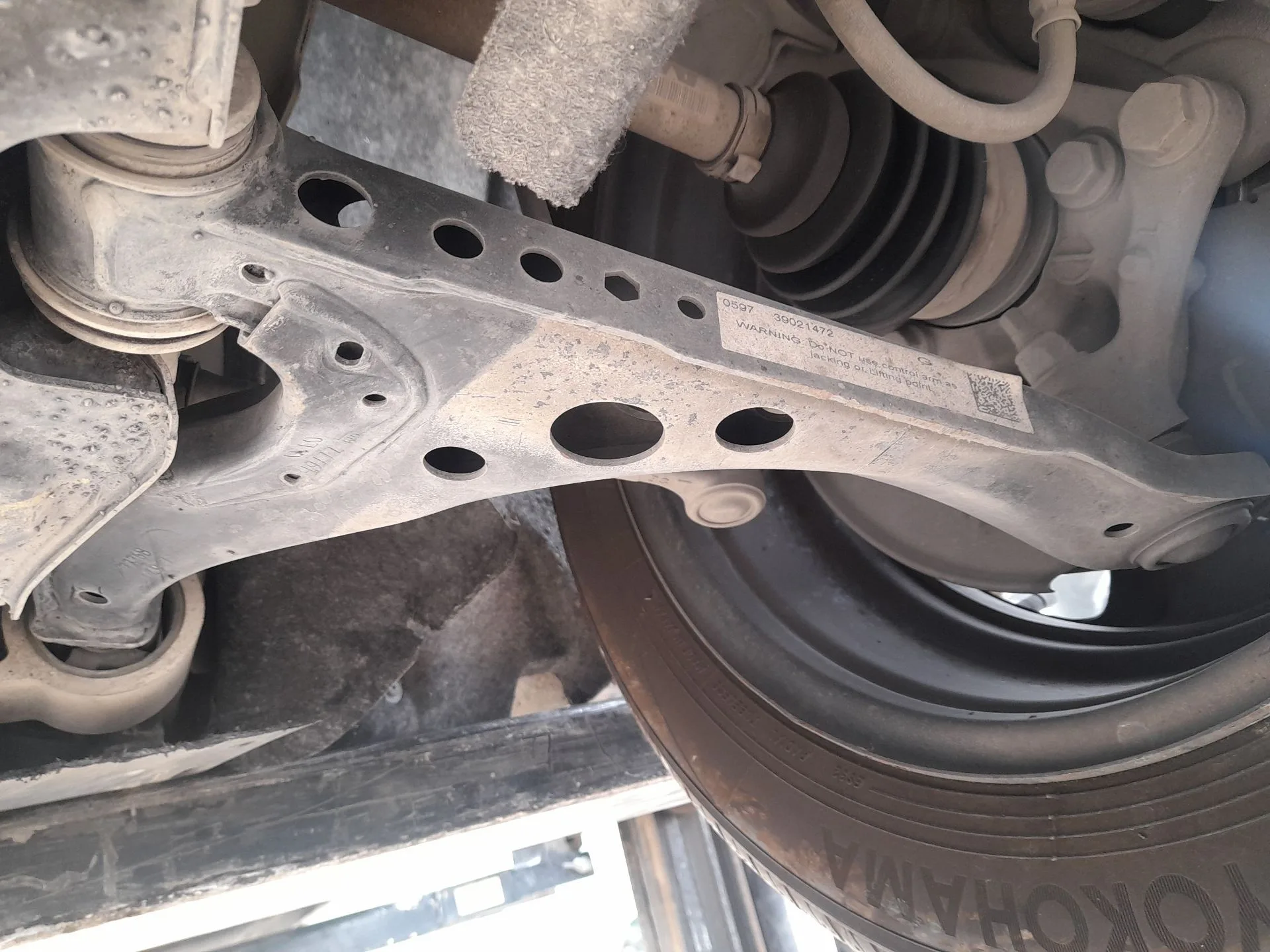 Brazo Suspension Inferior Delantero Izquierdo para Opel Astra K Sports Tourer (B16)