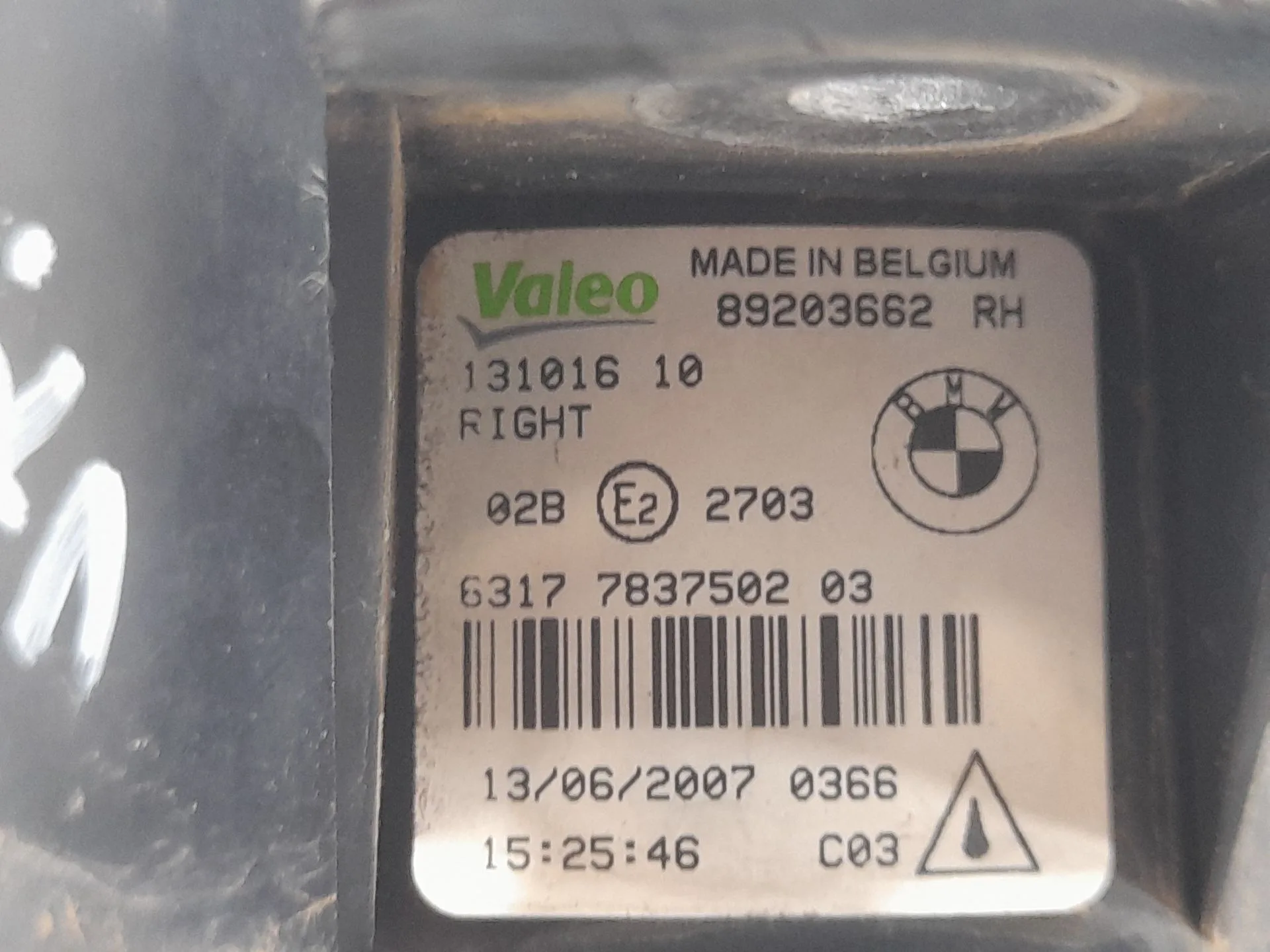 Faro Antiniebla Derecho para Bmw 1 (E81)