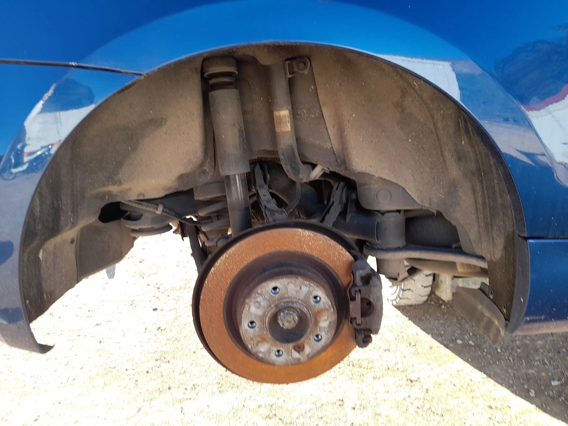 Plastico Pase Rueda Tras. Dch. para Bmw 1 (E81)